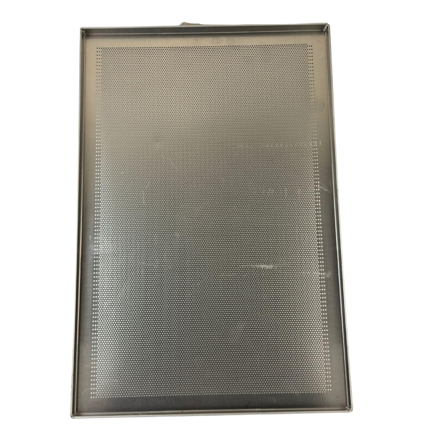 Bandeja de aluminio microperforada 600 x 400 x 20 mm