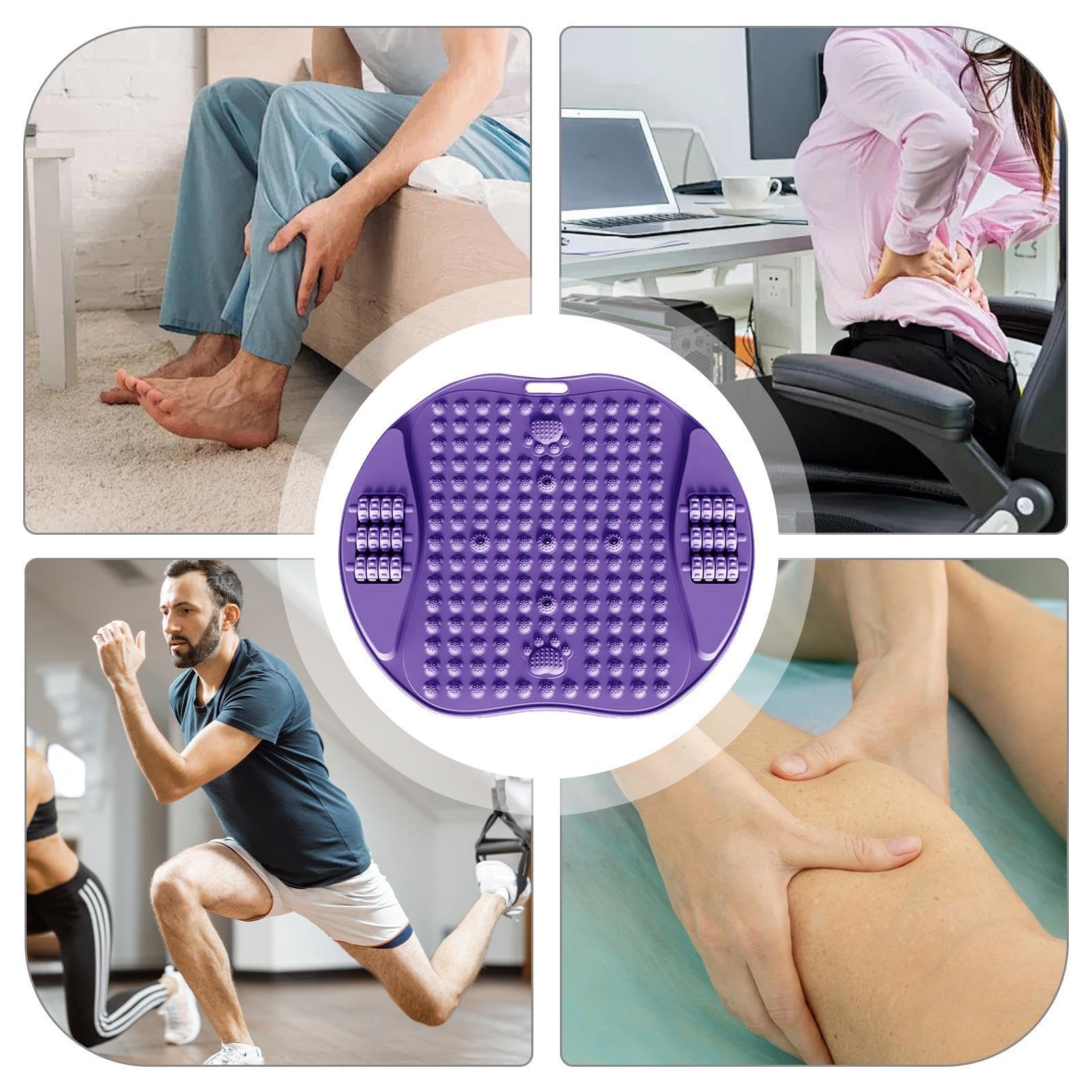 Druckmatte Für Die Füße Massagekissen Mit Fußstimulator | Rutschfeste Massageplatte Für Zuhause, Als Geschenk Für Paare, & Kollegen