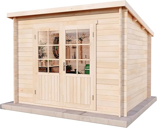 Alpholz Gartenhaus Maria, 28 mm Wandstärke gartenhausparadies.de