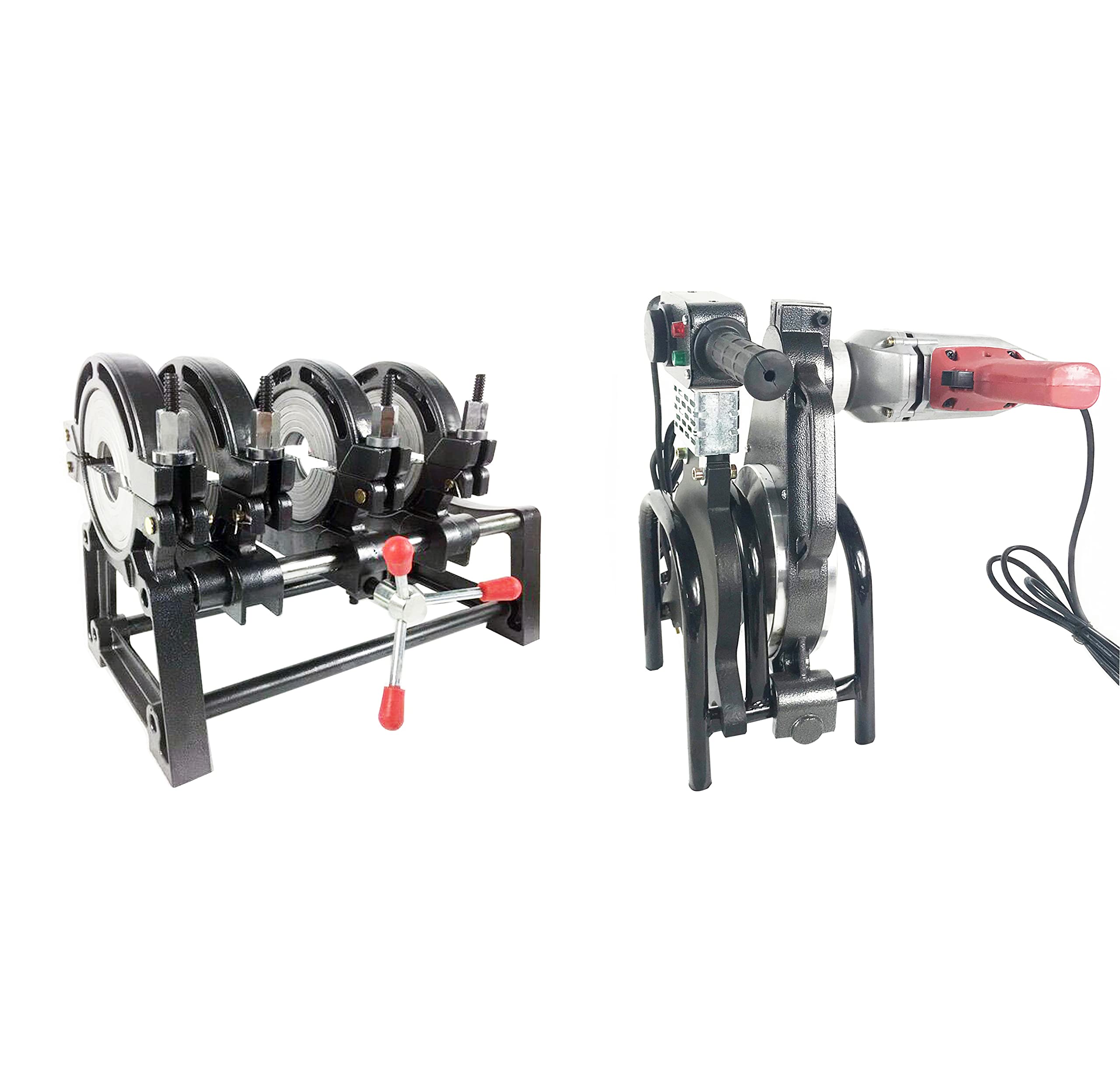 TECHTONGDA Pipe Welder Electric Tube Butt Fusion Machine Hot Melt Solder for PE PP PB PVDF PPR (2.48