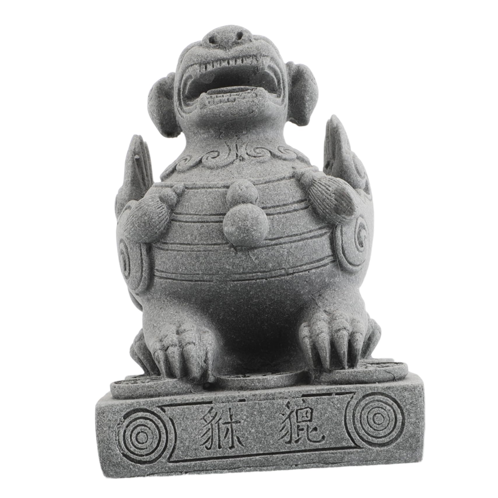 Statue miniature Pi Yao céramique pour une décoration zen de votre table basse de salon