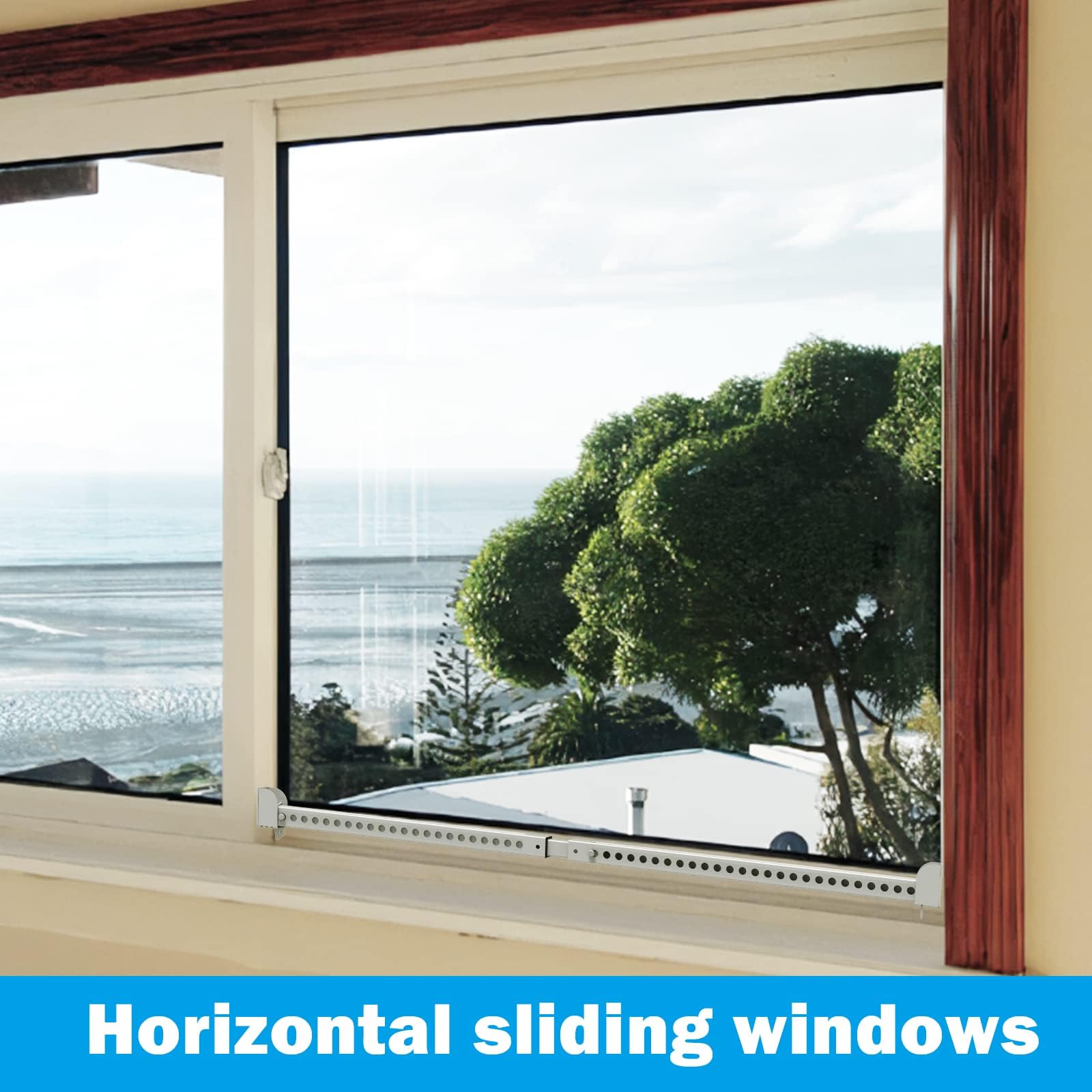 Cerradura de puerta corredera ajustable, barra de seguridad para puerta corrediza, barra de seguridad para ventana, cerraduras de ventana, cerradura de puerta corredera de patio Satety para niños, de