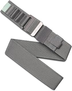 Belts Hardware Alu Utility Belt - Low-Profile Aluminum Buckle, Heavy Duty Work Belt, Stretch Webbing, Anti-Slip