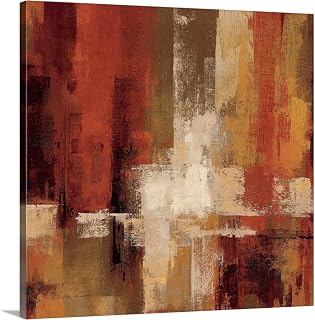 CANVAS ON DEMAND Castanets Crop Canvas Wall Art Print by Silvia Vassileva, Abstract, Home Decor, Modern Abstract, Artwork,36" x36in