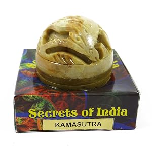 Natural Kamasutra Solid Perfume Body Musk In Stone Jar 8
