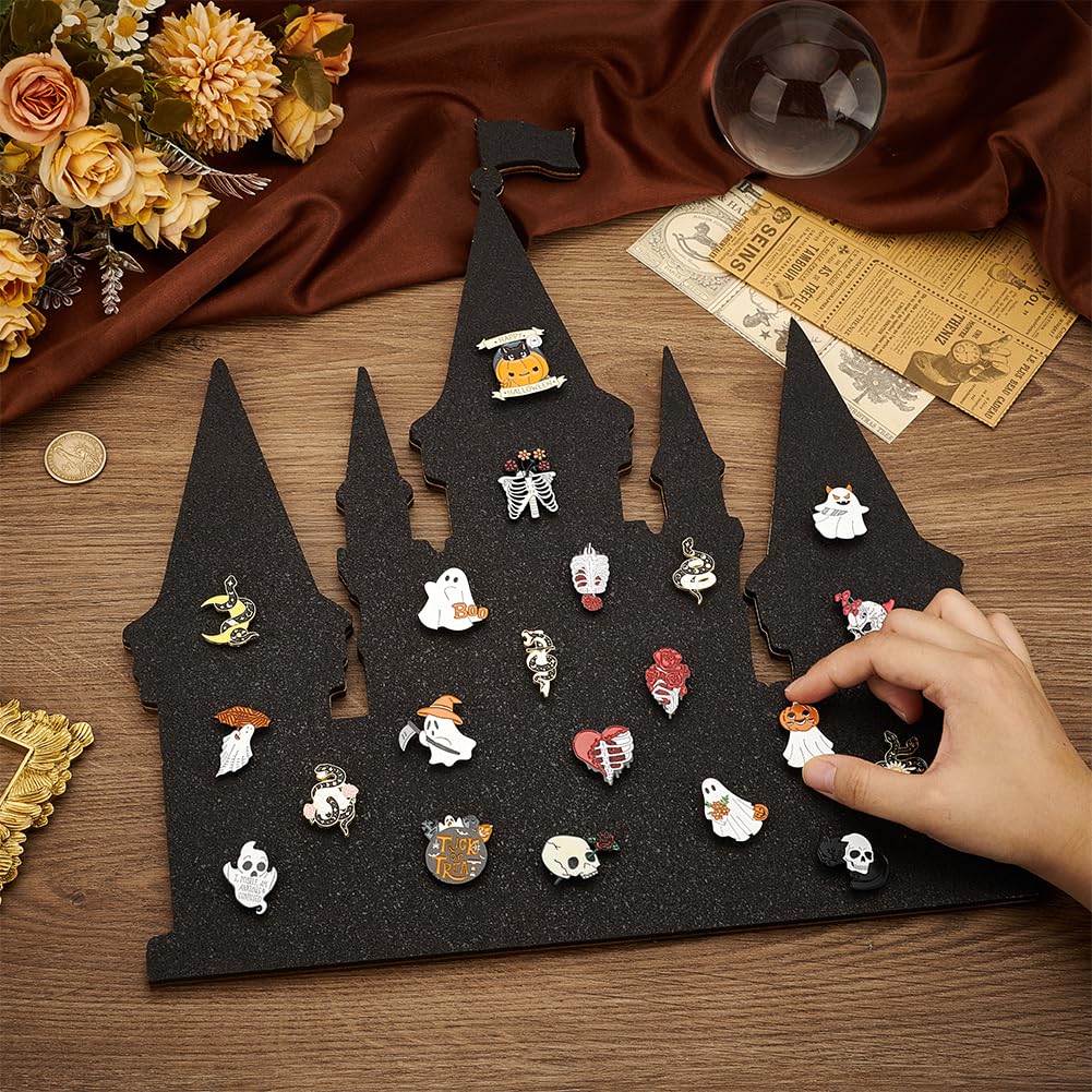 BENECREAT Black Castle Tableau D'affichage Mural En Liège Pour