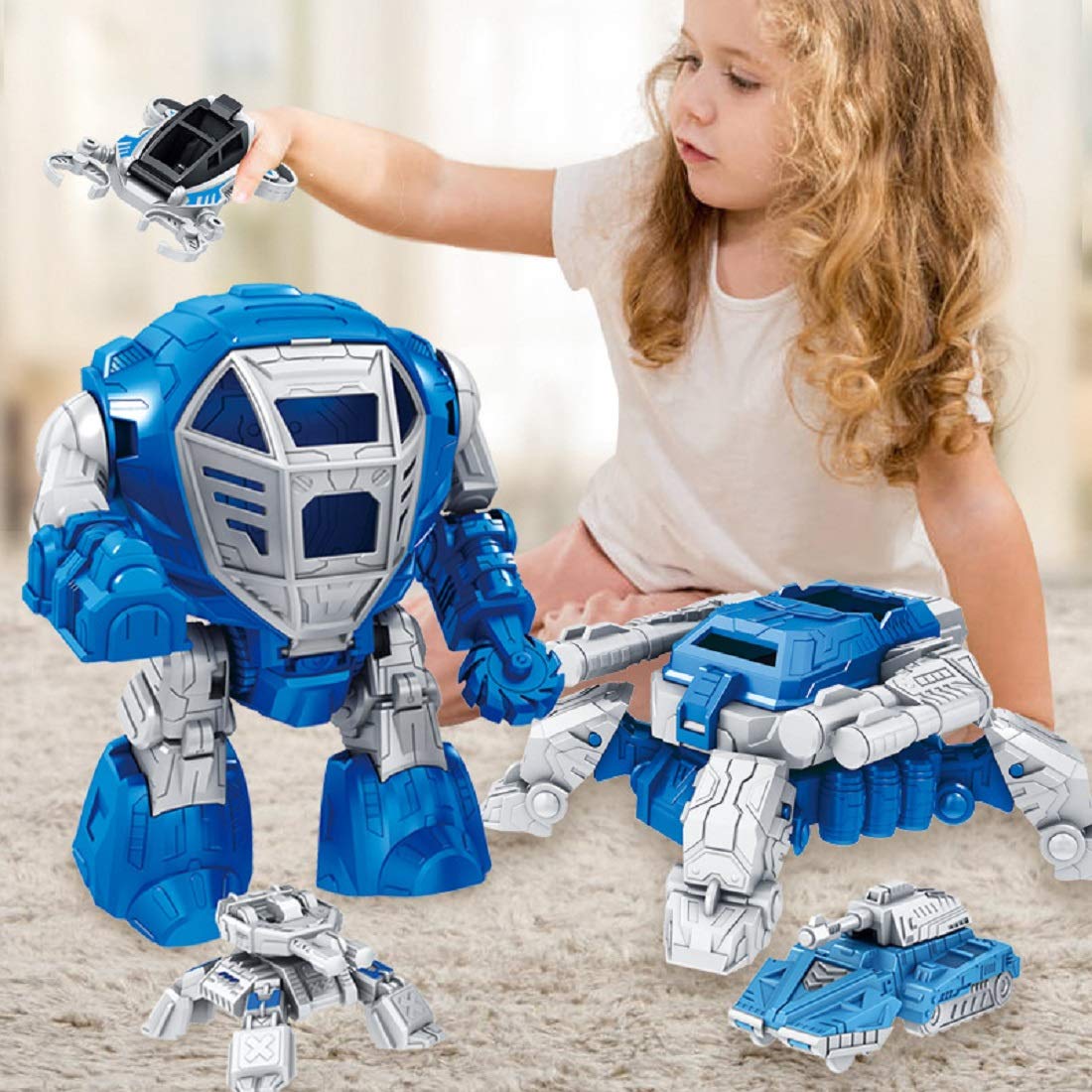 Toys Bhoomi Space Research Battle Vehicles UFO Aircraft Toy Figures Playset for Boys and Girl Kids - Birthday Gifts for Children