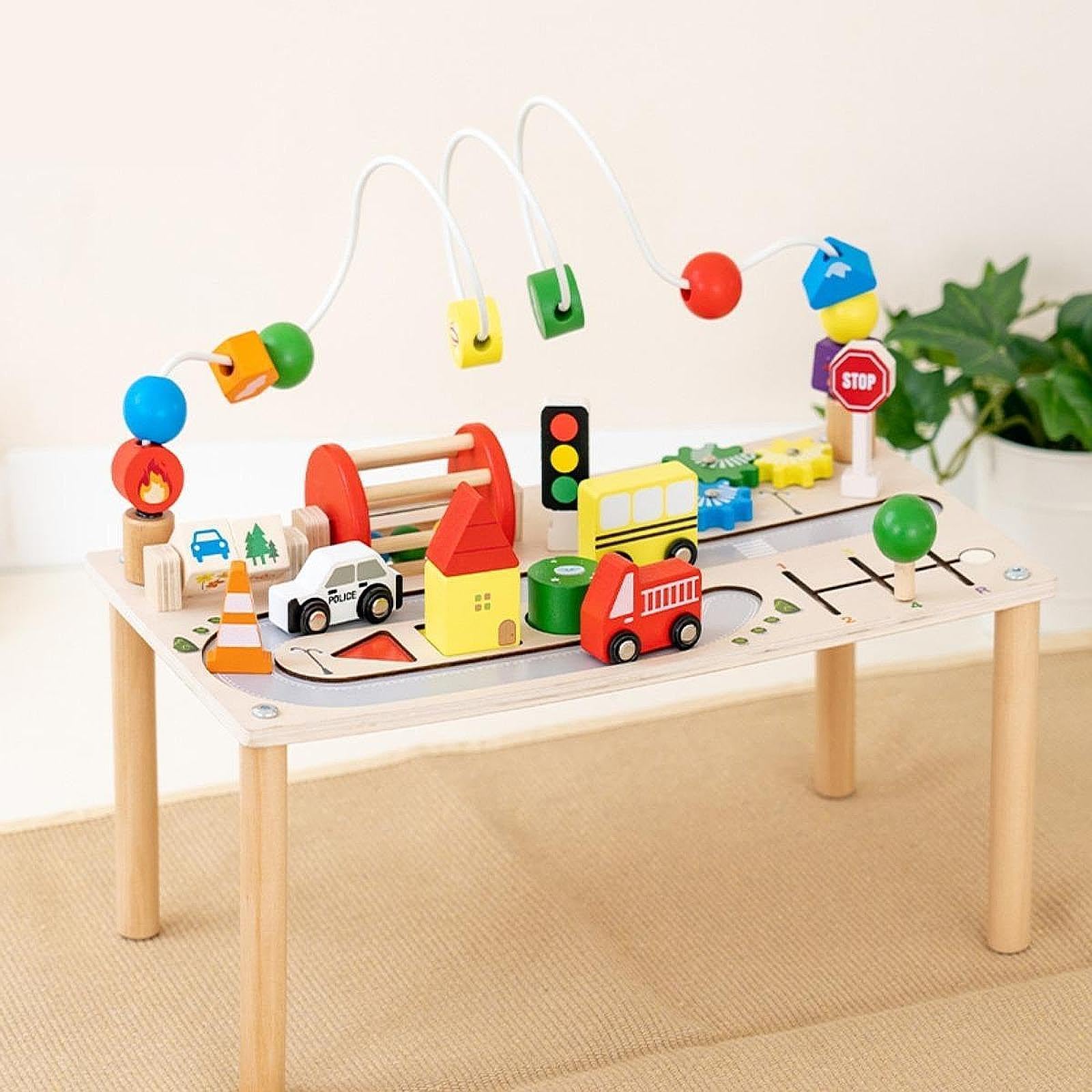 Table D'activités, Motricité Fine, Jouet D'éveil pour Enfants Dès 1 An