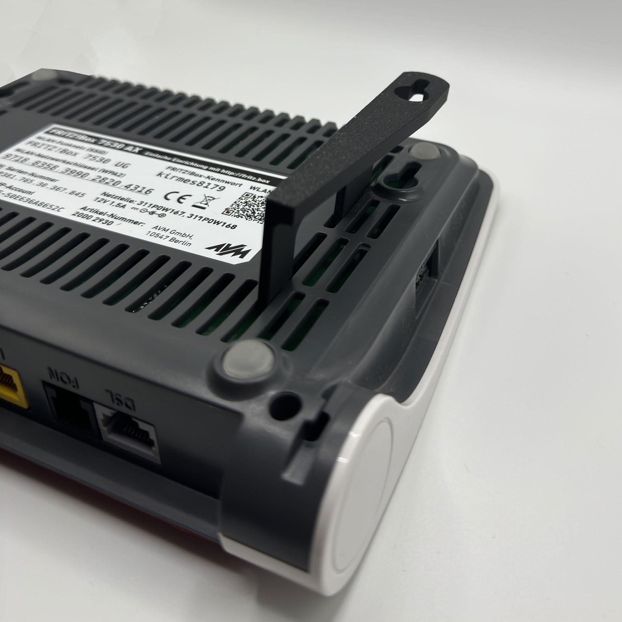 Support Mural Pour Routeur Wifi - Prise En Charge Du Décodeur - Mac Mini - Apple Tv Box - Chat