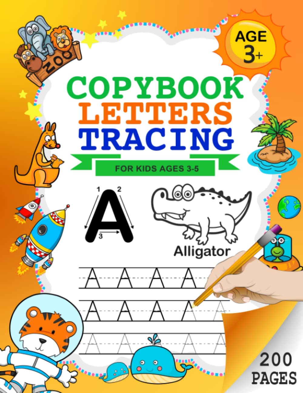 Amazon.co.jp: Copybook - Trace Letters and Learn the English