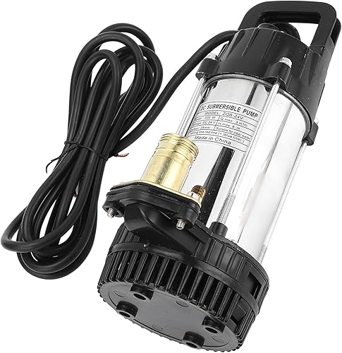SUNGOOYUE Submersible Pump ABS Filter 24V 220W 3h 8M Stroke for Pond Boat Aquaculture
