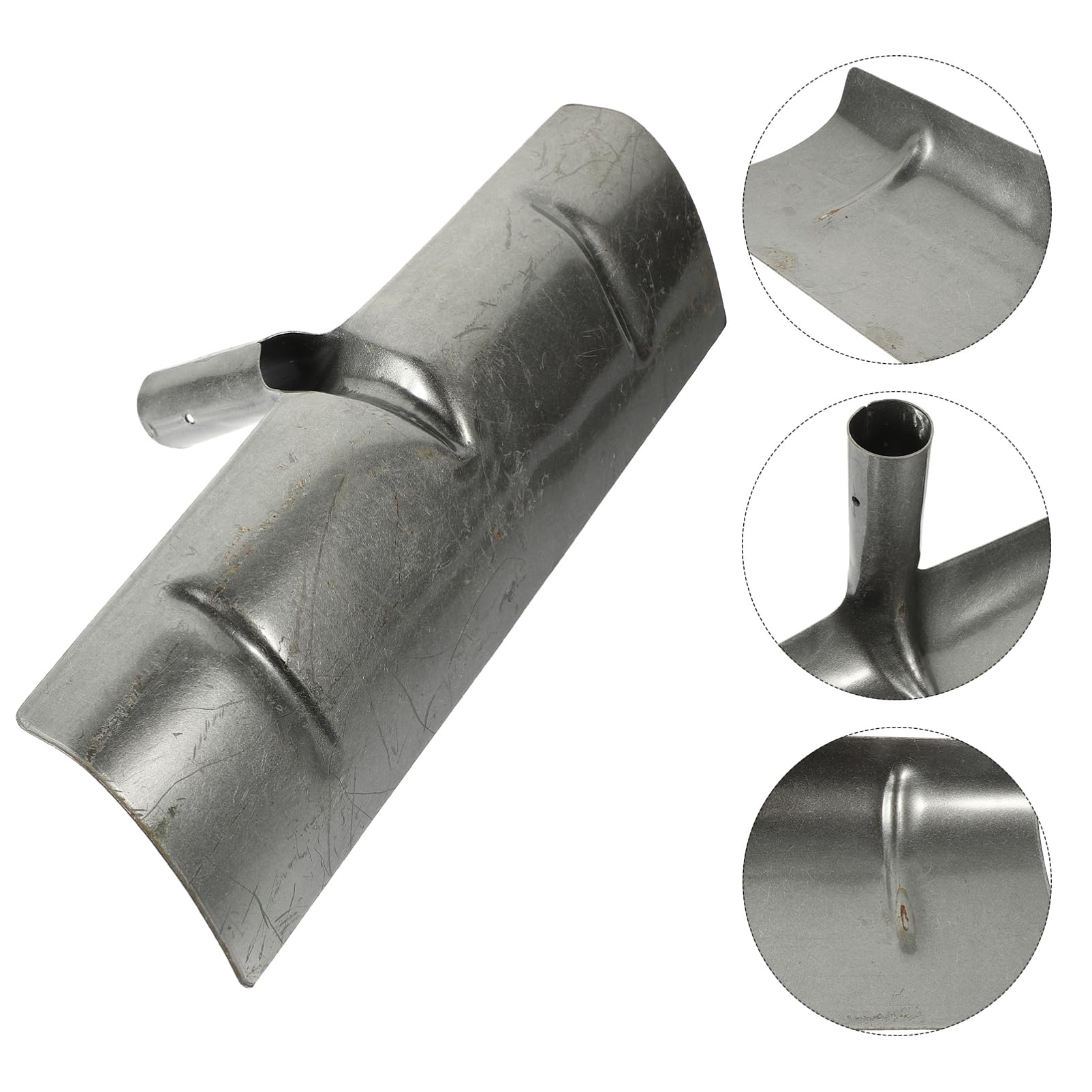 Rastrillo para jardines, rastrillo de aluminio de 91 cm de ancho para hojas de jardín con mango de 173 cm de largo y 36 púas, rastrillo ligero para jardinería para aflojar la tierra, cuidado del cé
