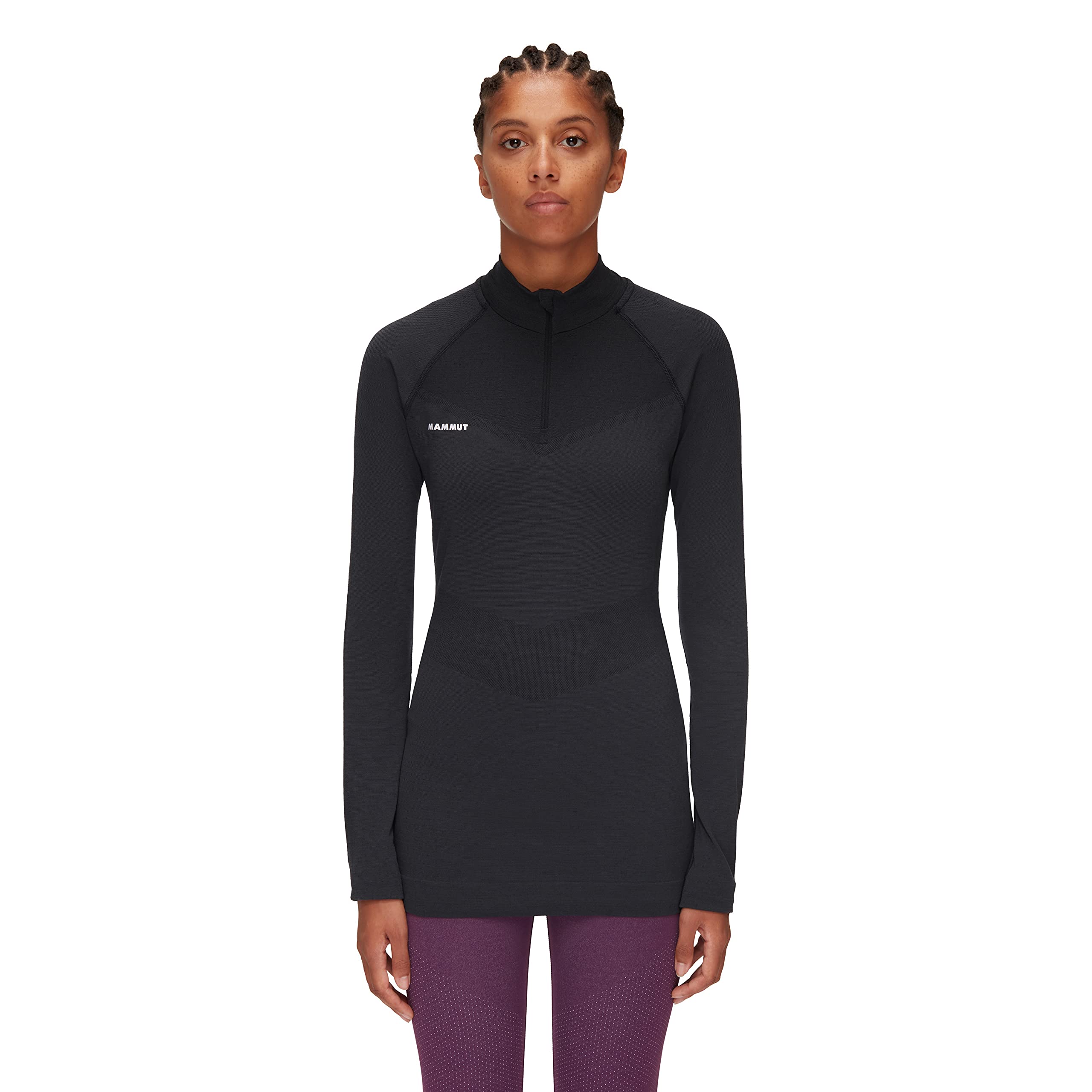 Mammut Koszulka Kobiety Damska koszulka z długim rękawem Trift Half Zip