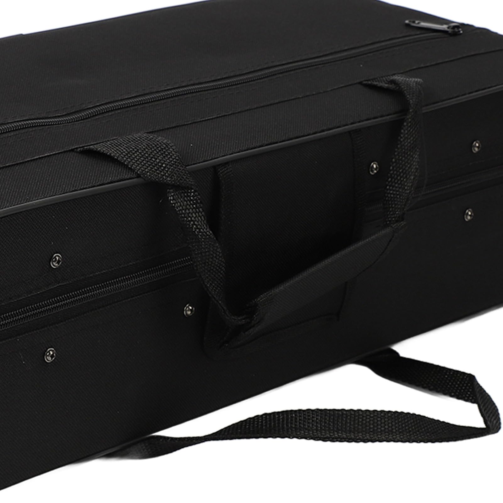 Caja de Almacenamiento para Trompeta con Correa para el Hombro, Maleta de Tela Oxford para Trompeta, múltiples Compartimentos para Accesorios, diseño portátil Duradero para