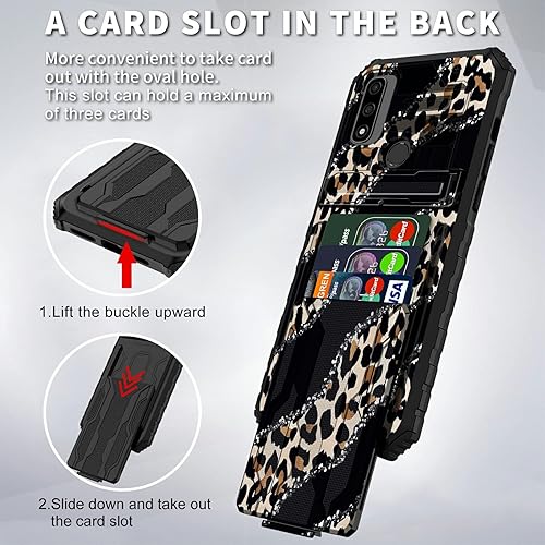 Miniatura 2 de Funda para teléfono Motorola Moto G Pure 2021 de 6.5 pulgadas, a prueba de golpes, delgada, híbrida, para Moto G Pure, funda de transporte para