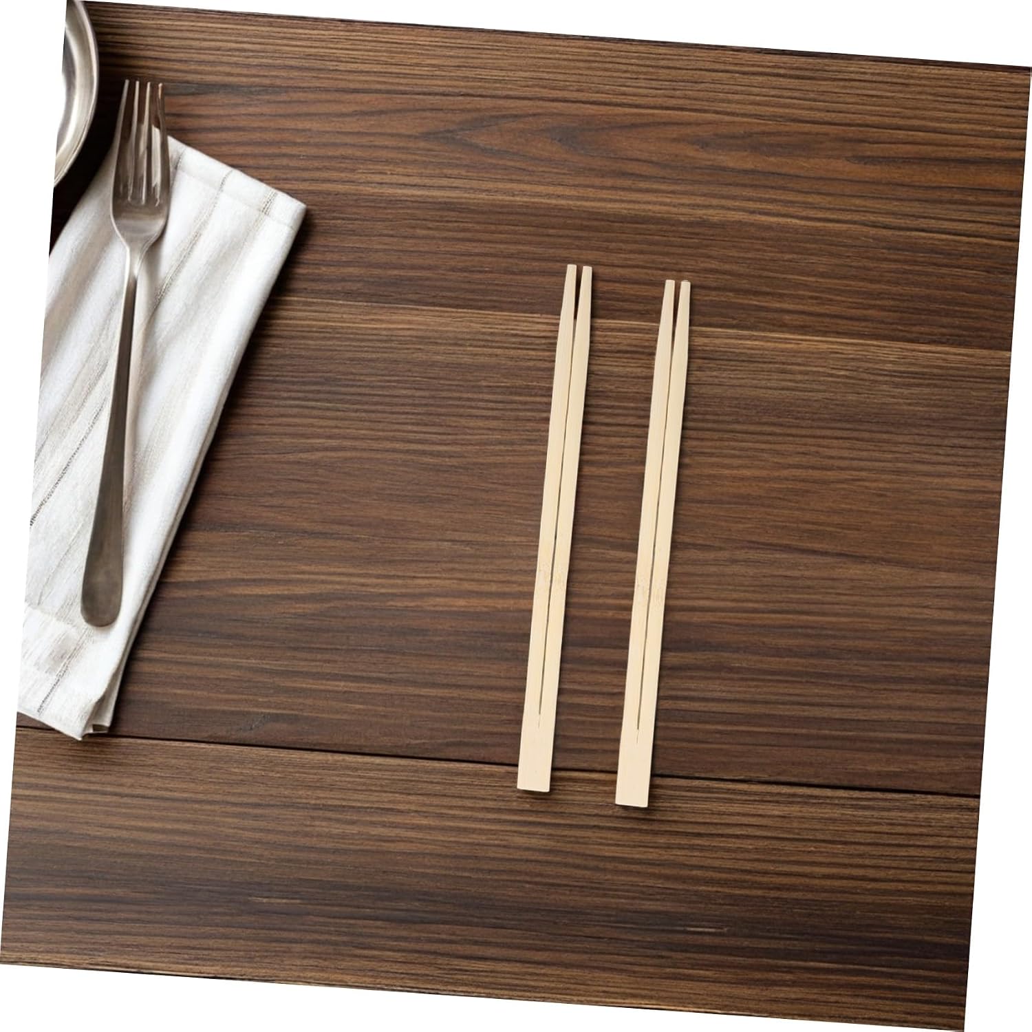Veemoon Disposable Chopsticks for Individually Wrapped Single-use 300 Pairs Convenience and Plain Dinner Chopsticks Bulk Picnic Utensils Sushi Restaurants Parties