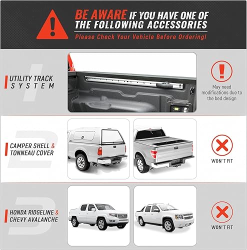 Miniatura 6 de AA-Racks Modelo APX2503 Bastidor de aluminio resistente de perfil bajo de tamaño completo de 83" para camiones y remolques con carriles abiertos