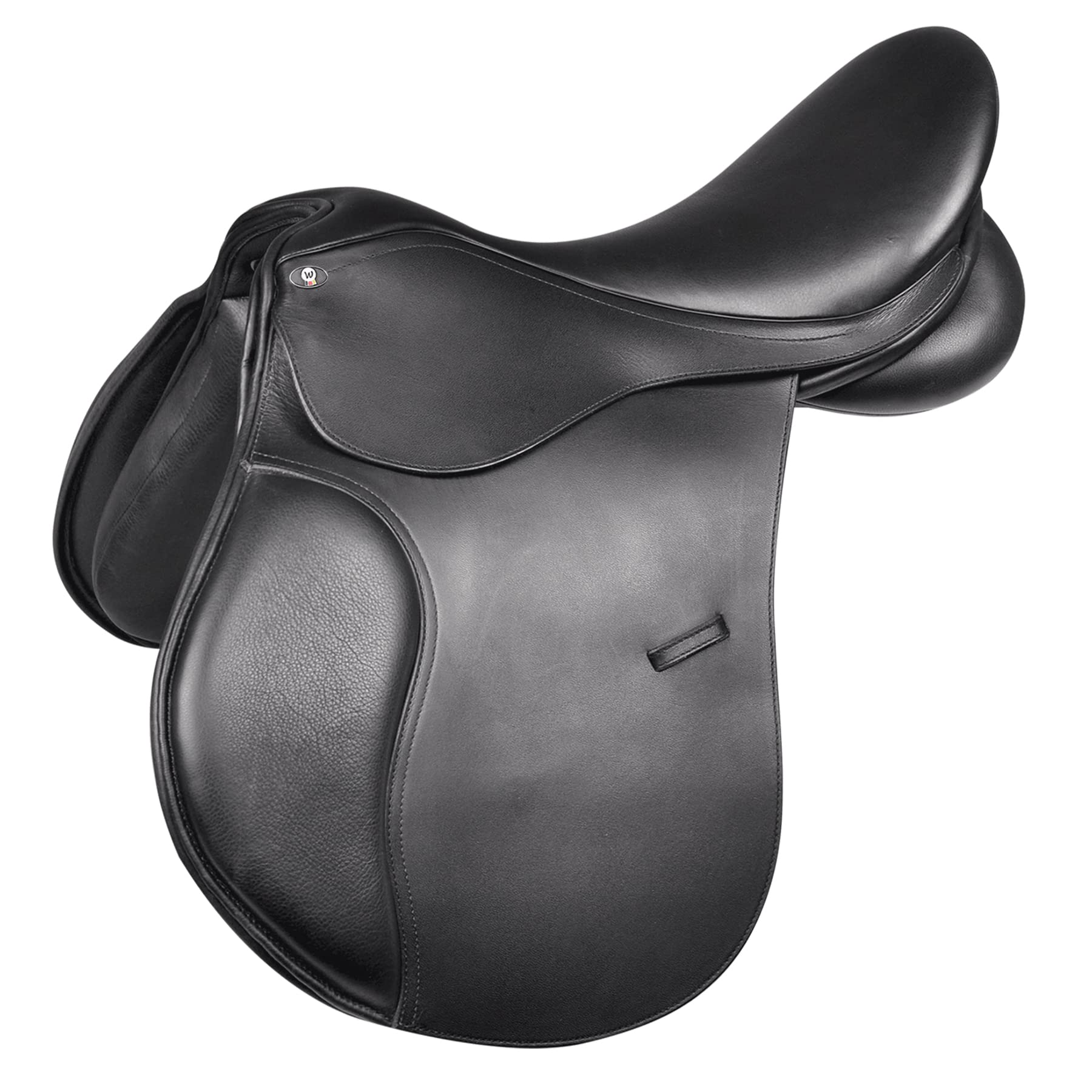 WALDHAUSEN Vielseitigkeitssattel Comfort, Leder, Pony, 15,5''/39 cm, schwarz