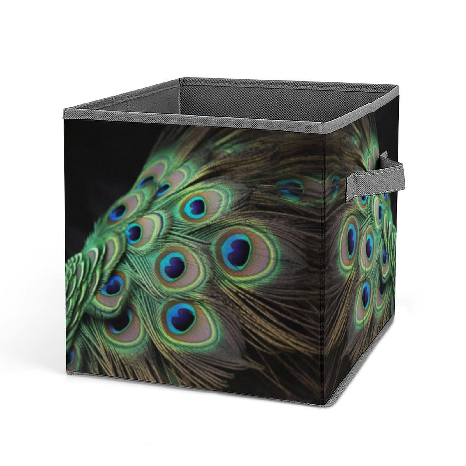 Bacs de rangement pliables et cubes de rangement pour vêtements imprimés