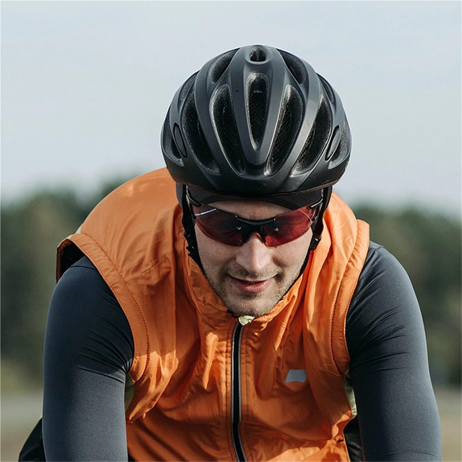 1 pz/2 pz inverno termico berretto da ciclismo outdoor sotto il casco fodera cappello sportivo uomo bicicletta sci beanie corsa escursionismo zucchetto per Ciclismo(Blue B)