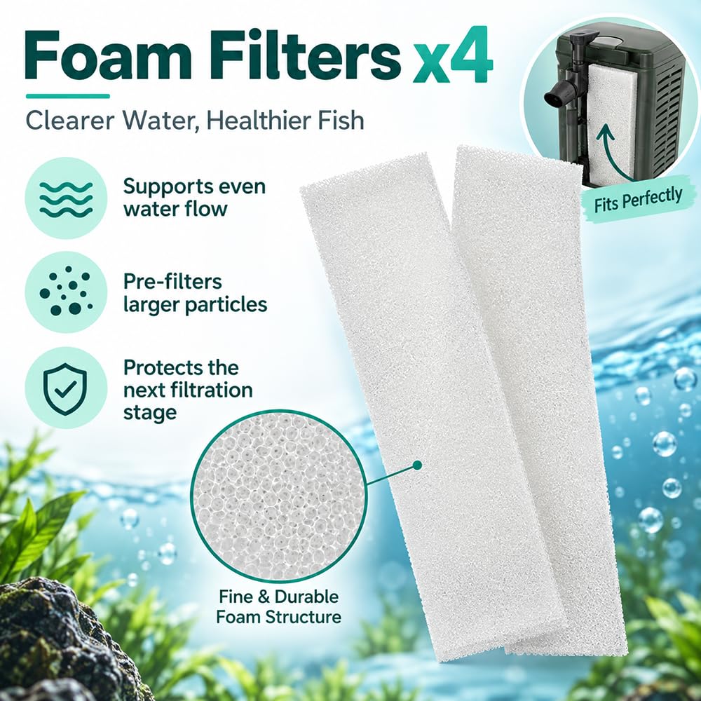 Set Filtro Acuario, para Fluval U4 Innenfilter A480