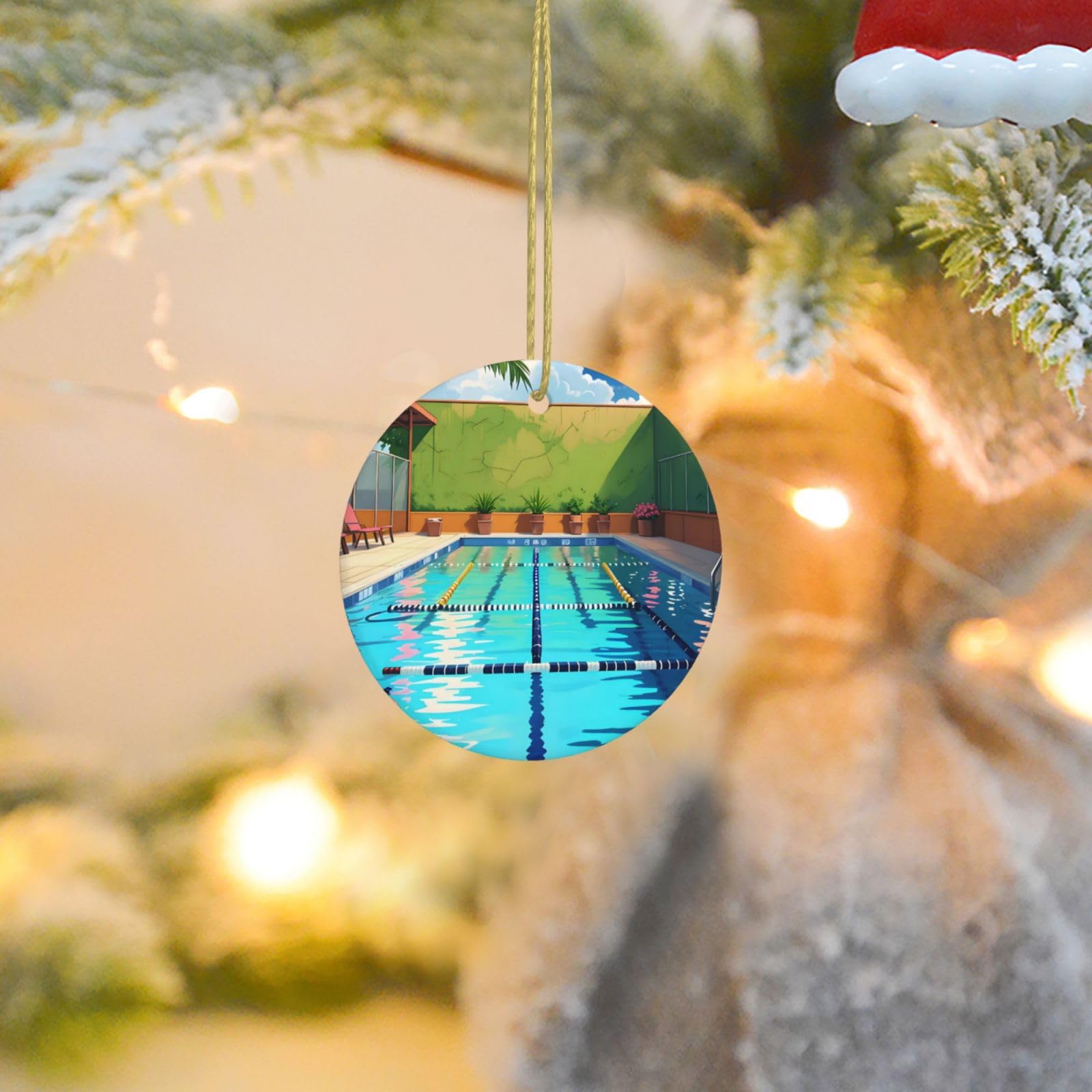 Décorations De Noël En Forme De Flamant Rose – Ornements De Flamant Rose Pour Sapin De Noël – Décoration De Noël Flamant Rose – Cadeaux Flamant Rose