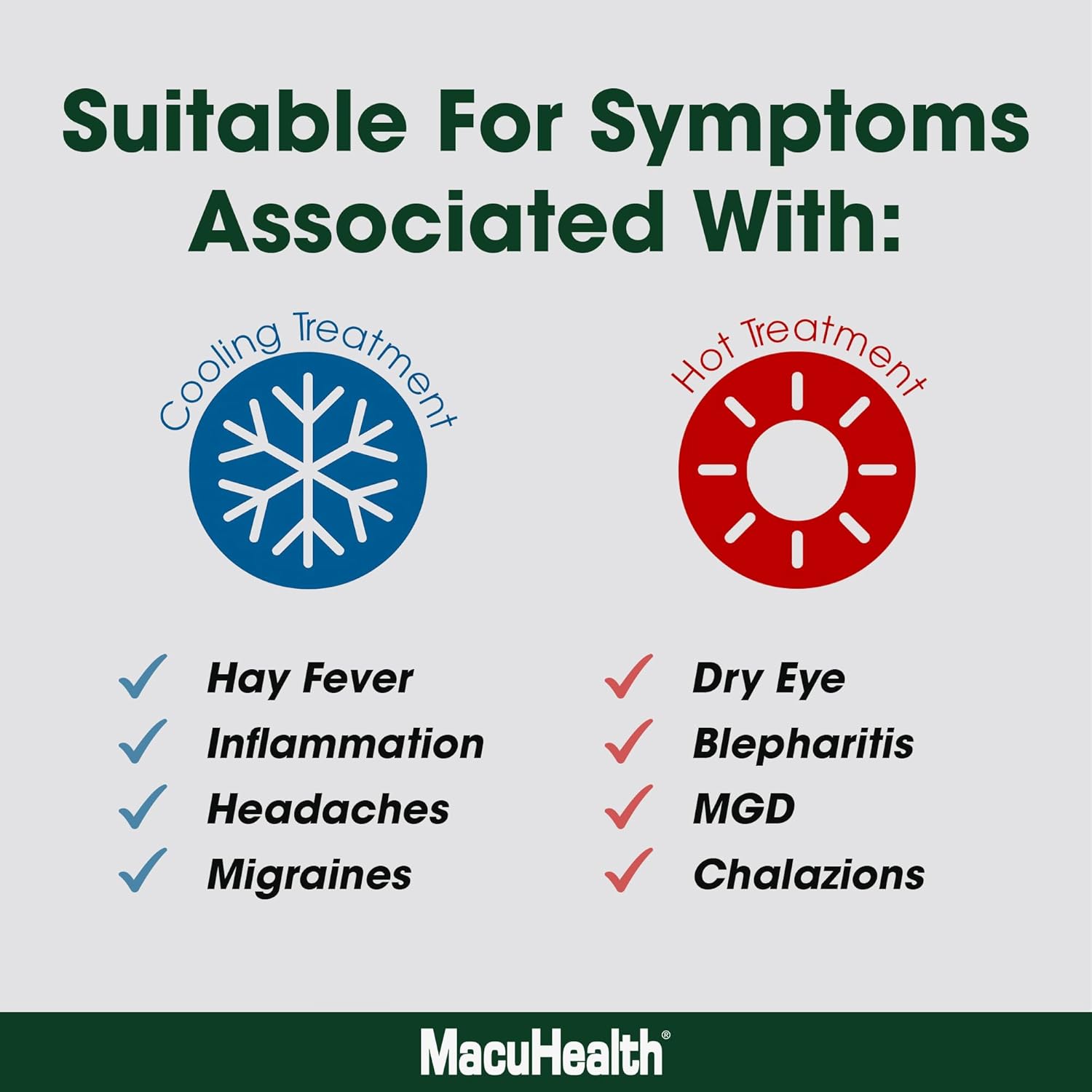 Macuhealth MacuMask - Moist Heat Eye Compress for Dry Eyes, Blepharitis, MGD & Digital Eye Strain, Adjustable Strap, SterilEyes Technology, Microwave & Freezer Safe, Hot or Cold Compress (Premium) - Image 3