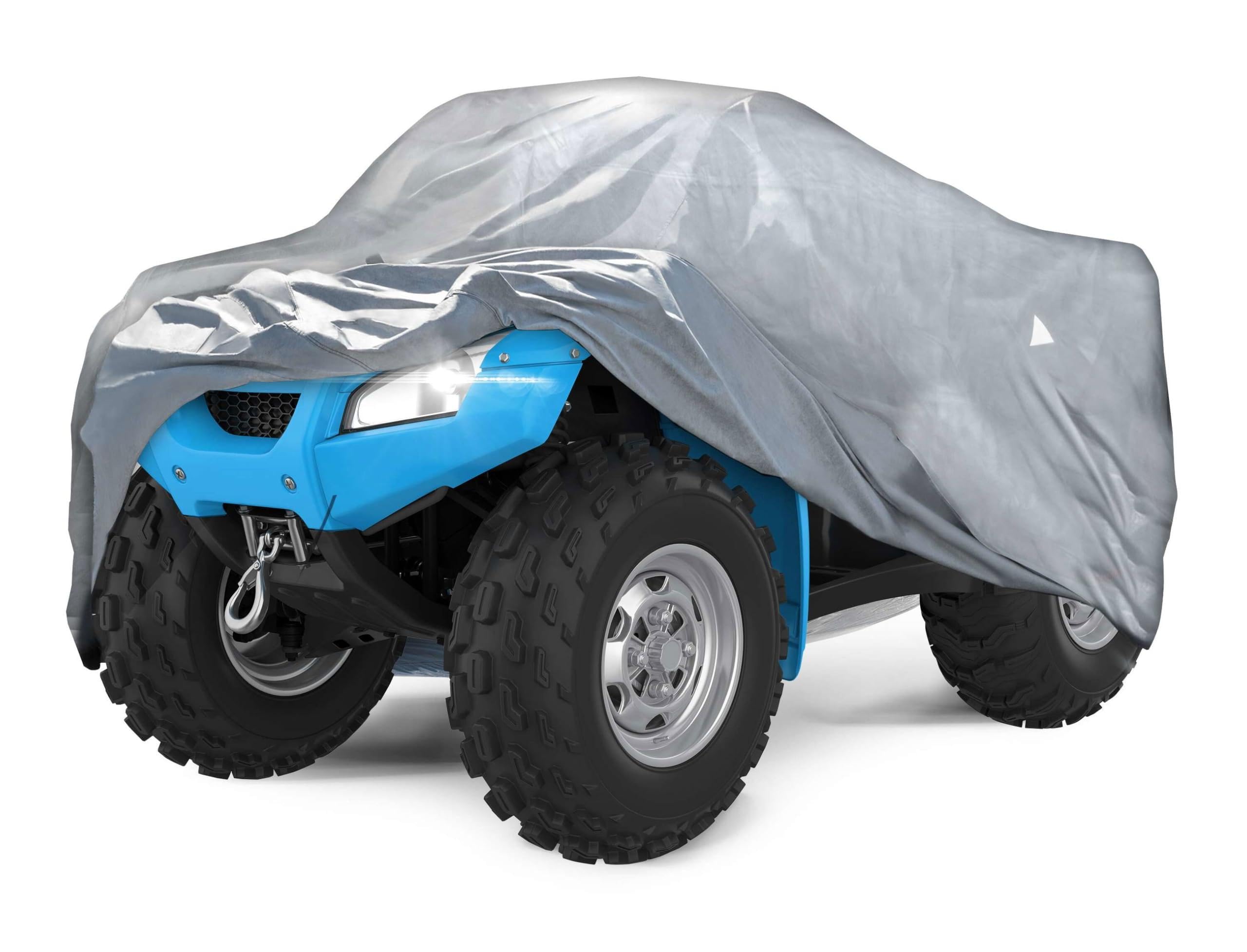 Bâche Protection Quad All Weather Étanché – Argent – Taille M – WALSER Couverture Véhicule Tout-Terrain