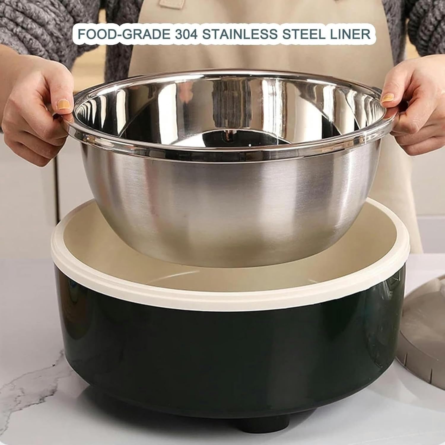 Automatic Thermostatic Dough Fermentation Machine 5L Electric Yogurt Maker for Natto Rice Wine Fruit Enzyme Fermenter