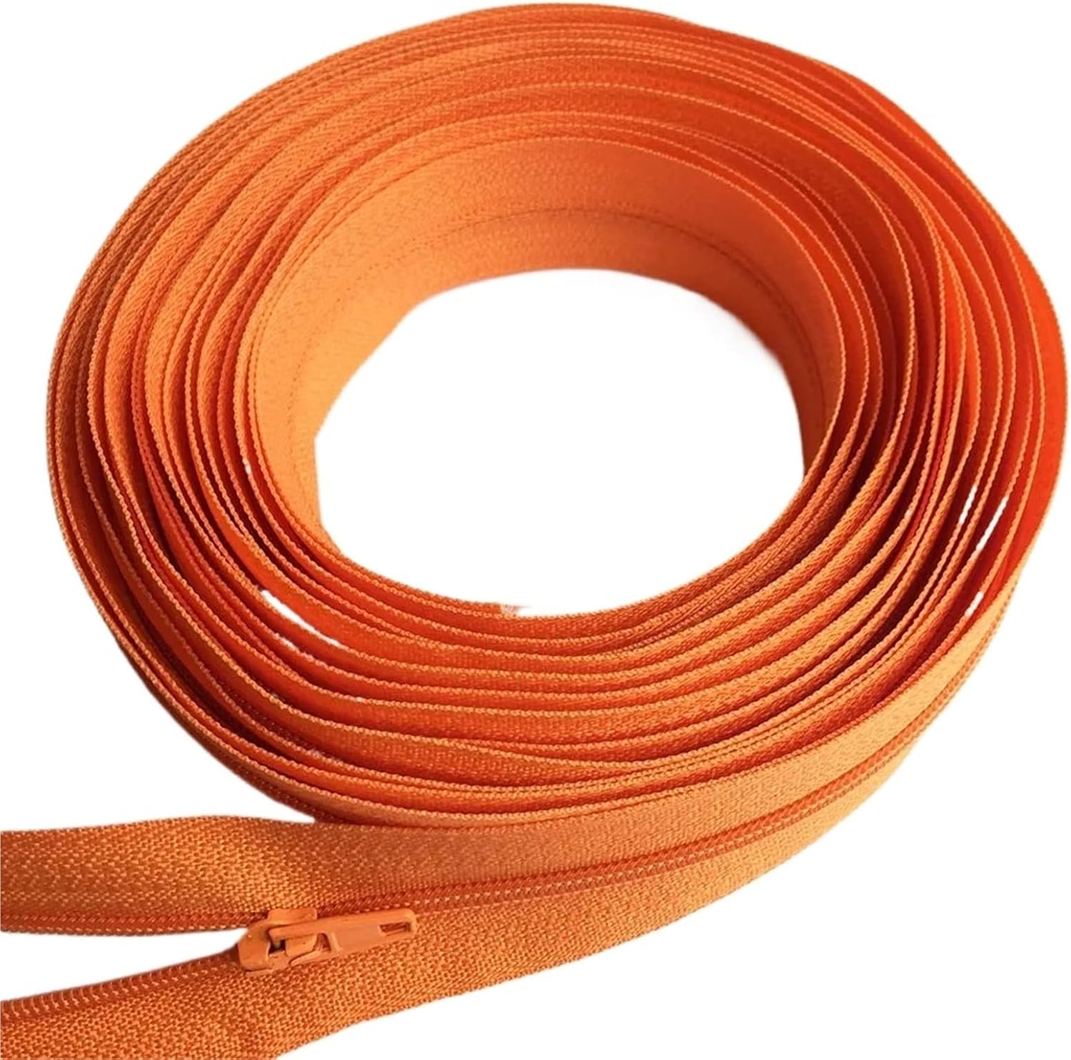 Sewing Zippers 40 Pieces with Lock Zipper 5/20 Meters S Size Long Nylon Zippers Rolls Slider for Sewing Accessories(Color 5,5 Meter 10 Slider)
