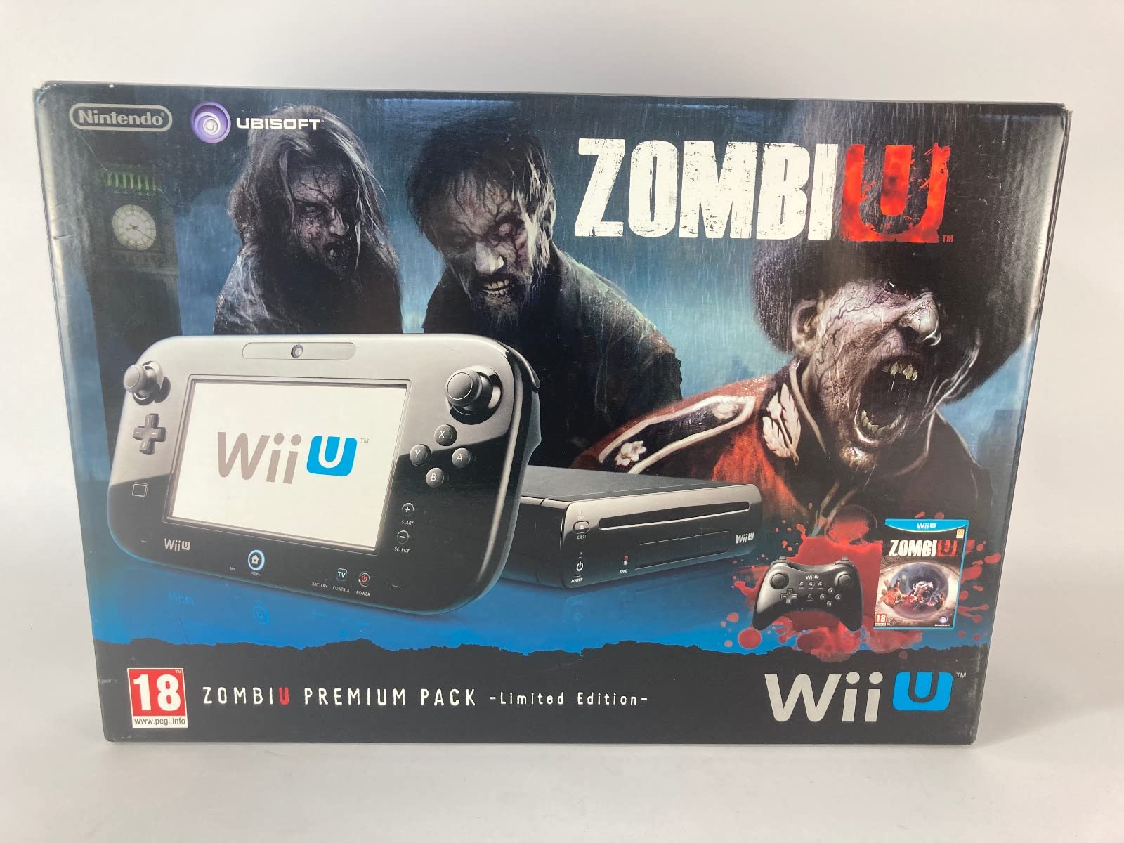 Console Nintendo Wii U 32 Go noire - 'ZombiU' premium pack [Importación Francesa]