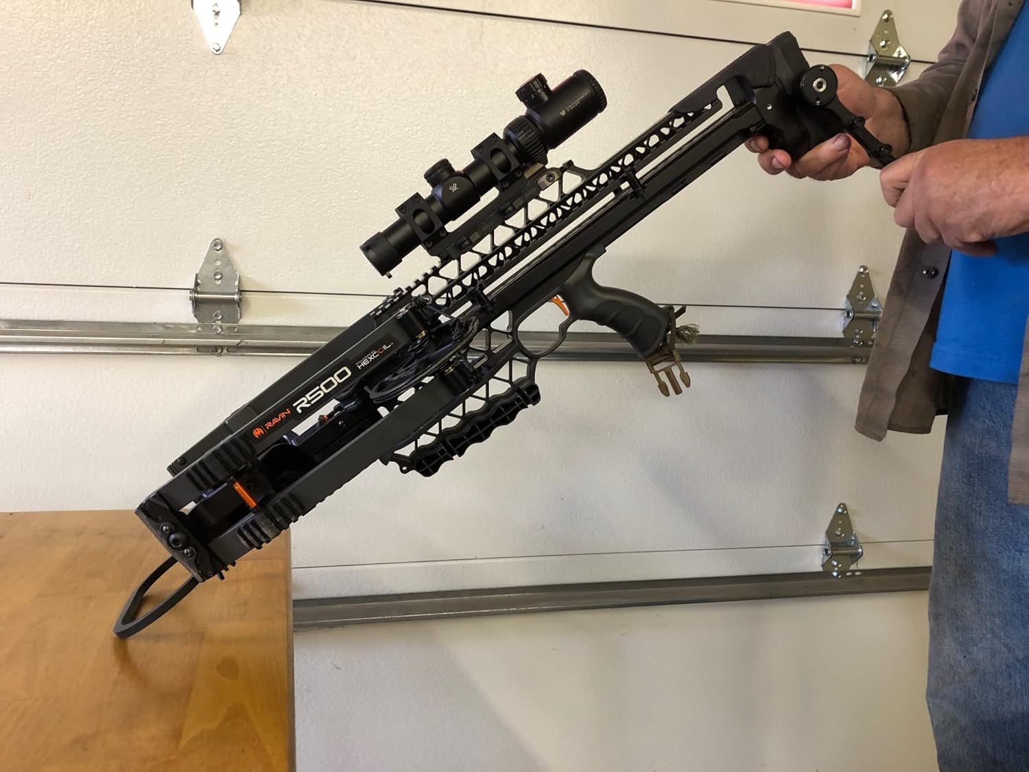 R500 Quick Attach Crossbow Hanger Stirrup Guard fits Ravin R470 R500 R500E R500 Sniper