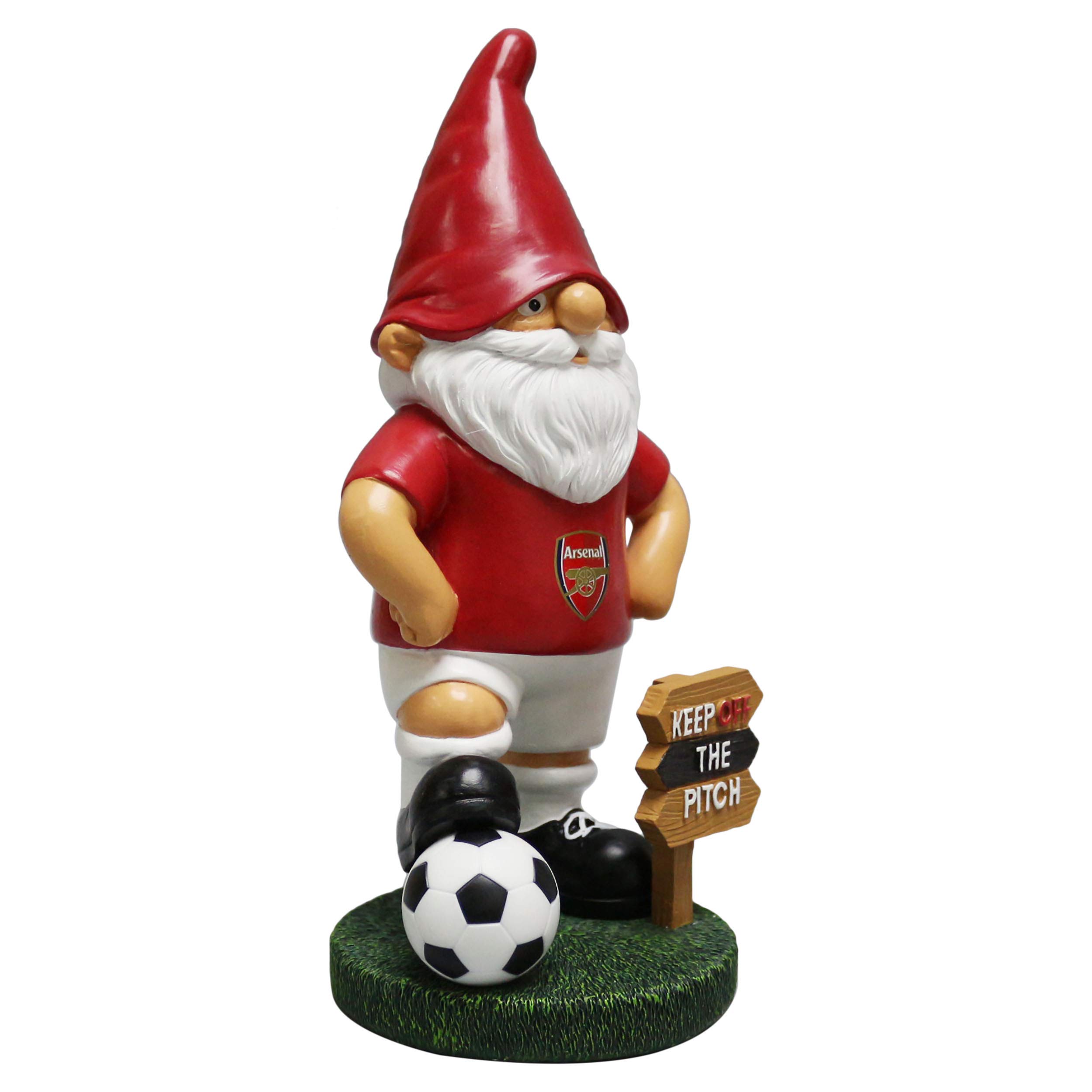 FOCO Offizielles Lizenzprodukt Arsenal FC Rasen‑Betreten‑Verbot‑Gnom
