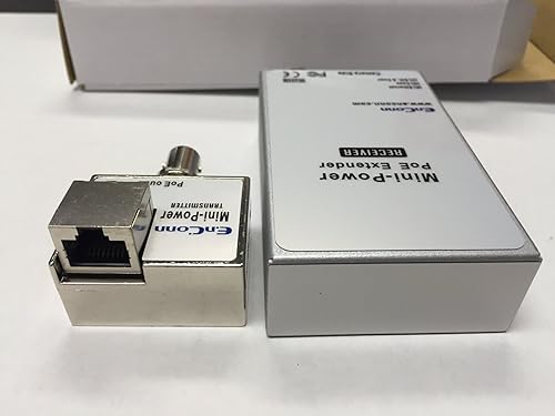 Miniatura 3 de enconn Ethernet a través de coaxial Mini Power PoE Ethernet Extender Set2