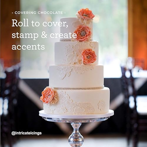 Miniatura 3 de Satin Ice ChocoPan - Fondant de chocolate blanco brillante, 5 libras