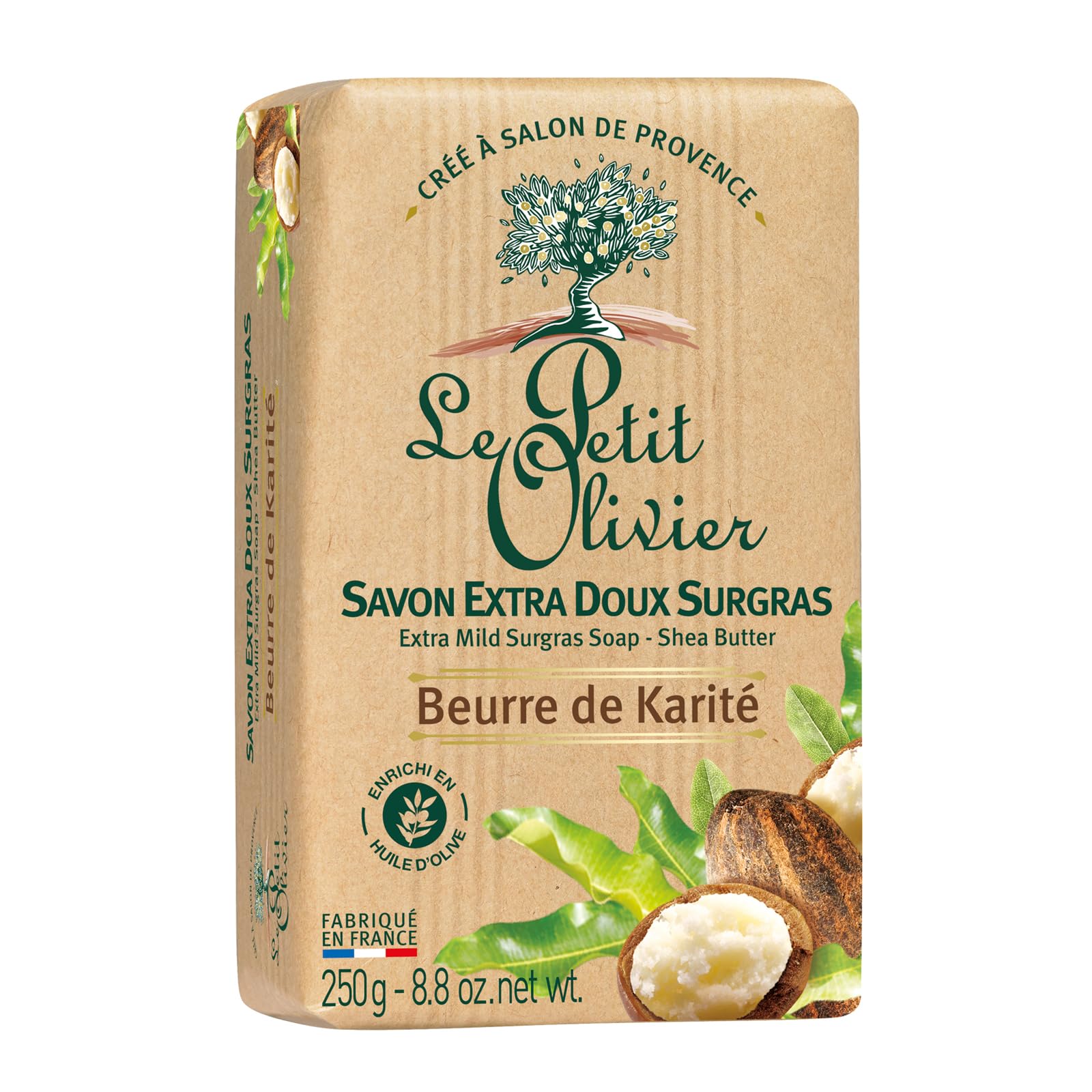 Le Petit Olivier Extra Mild Soap with Shea - Soap 250g