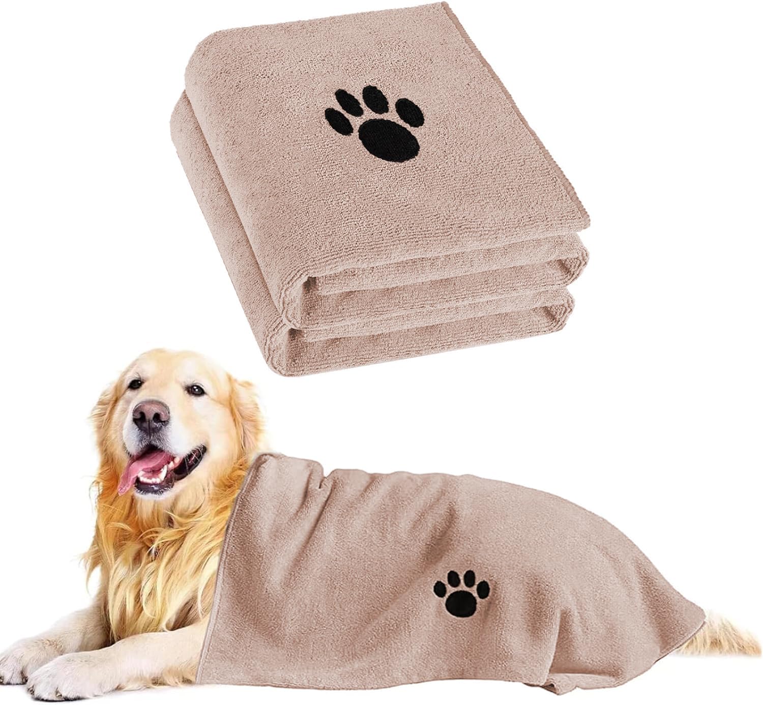 Super Absorbent Dog Towels - Quick Drying! -13
