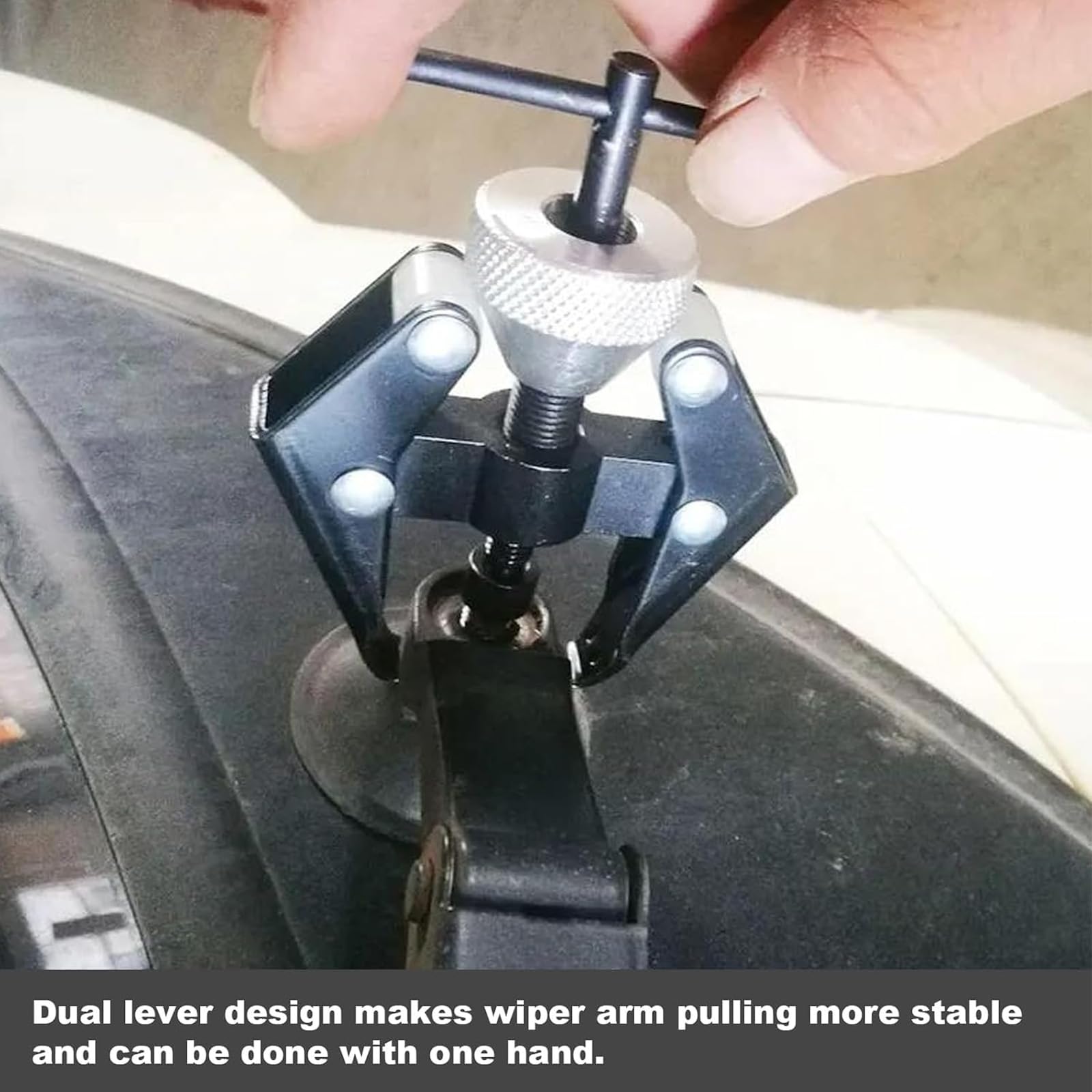3 Pezzi Estrattore Tergicristallo Auto, Universale per Braccio del Tergicristallo, Estrattore Cuscinetti Regolabile 9-30mm Adatto per Il Settore Automobilistico Attrezzi Tergicristalli