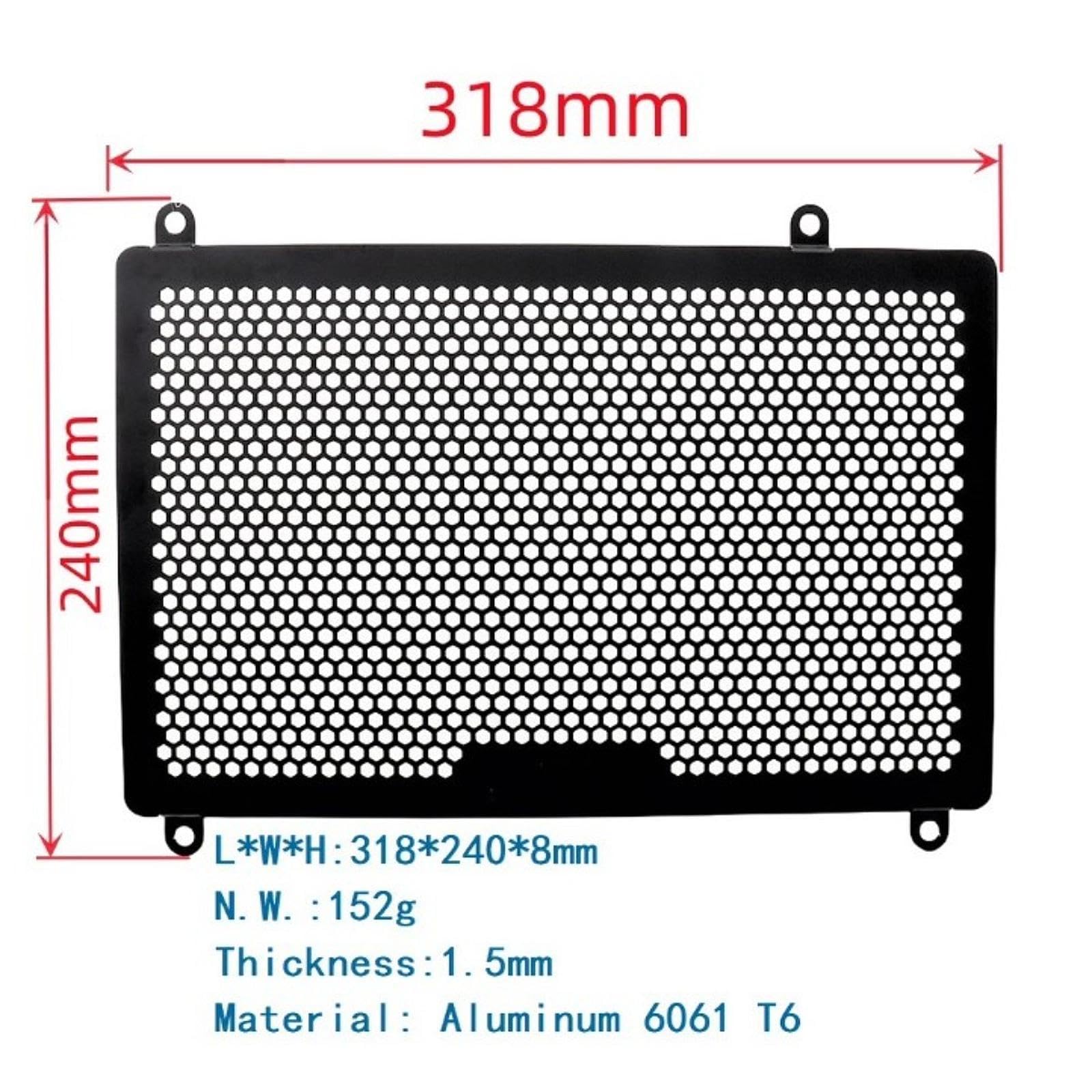 m SECRET DESIRE Motorcycle Radiator Grille Guard Replace Parts