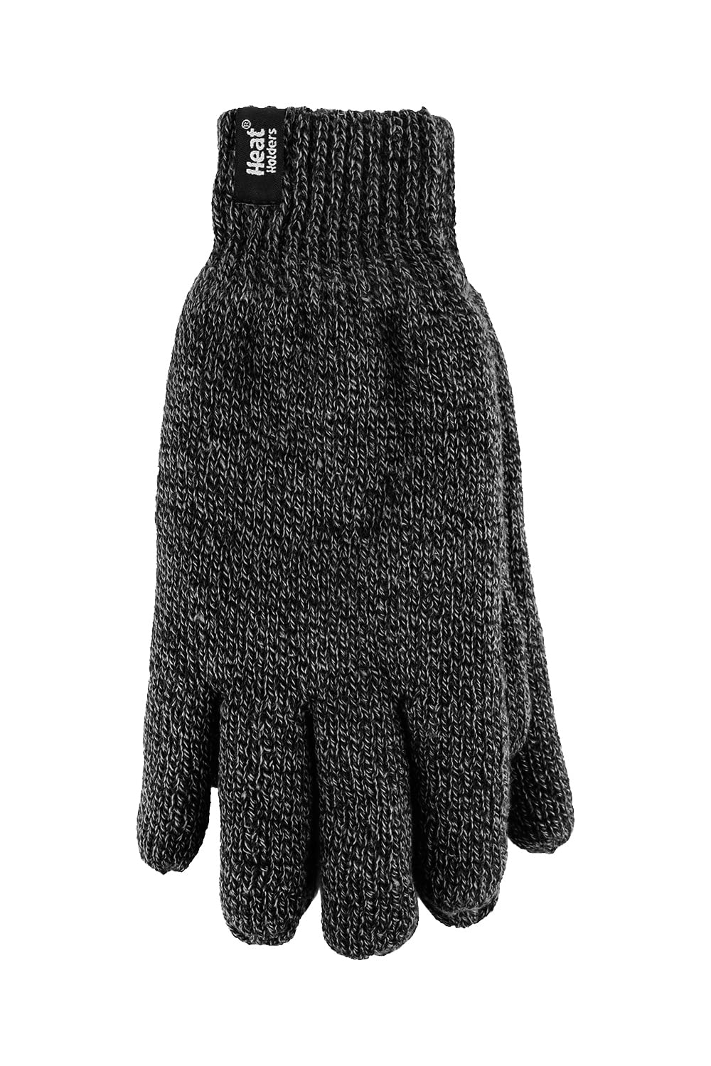 Men's 1 Pair of Heat Holder Thermal Gloves with Heatweaver Yarn Gray M/L