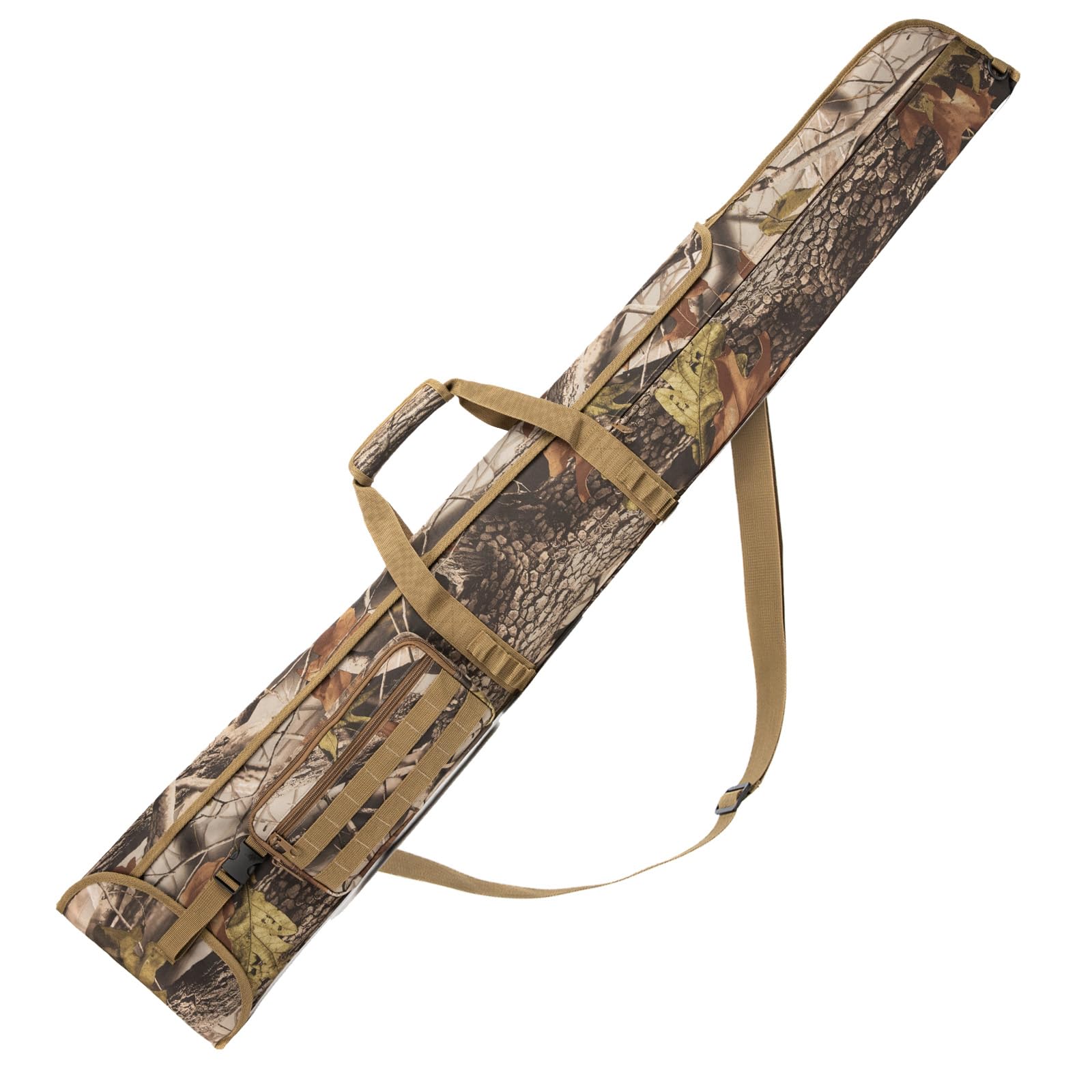 Rifle Case Shotgun Cases Soft - Water Resistant Padded Gun Carry Bag for Scoped Rifles with 3 Accessory Pockets for Hunting Tactical Shooting Range Adjustable Shoulder Strap