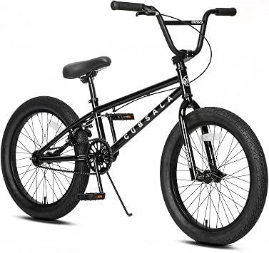 cubsala Freestyle BMX Bike, 18 20 Inch Kids Bicycle for 5-13 Years Old Kids and Beginner Level Rider, Multiple Colors