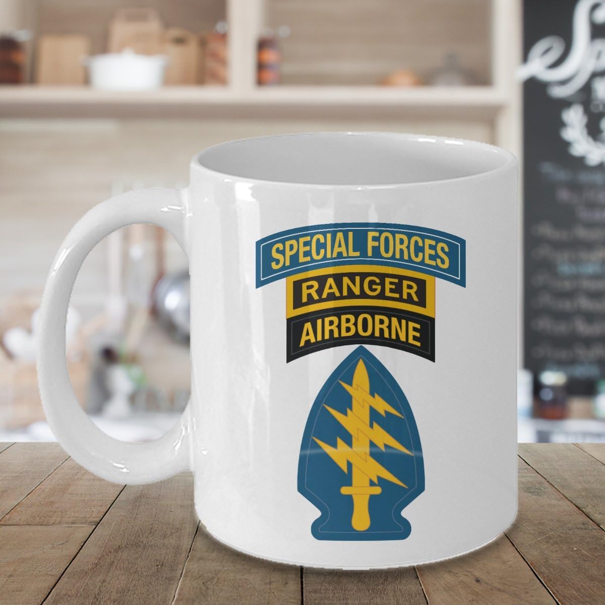 Special Forces Coffee Mug - Ranger SF Tab - Image 3
