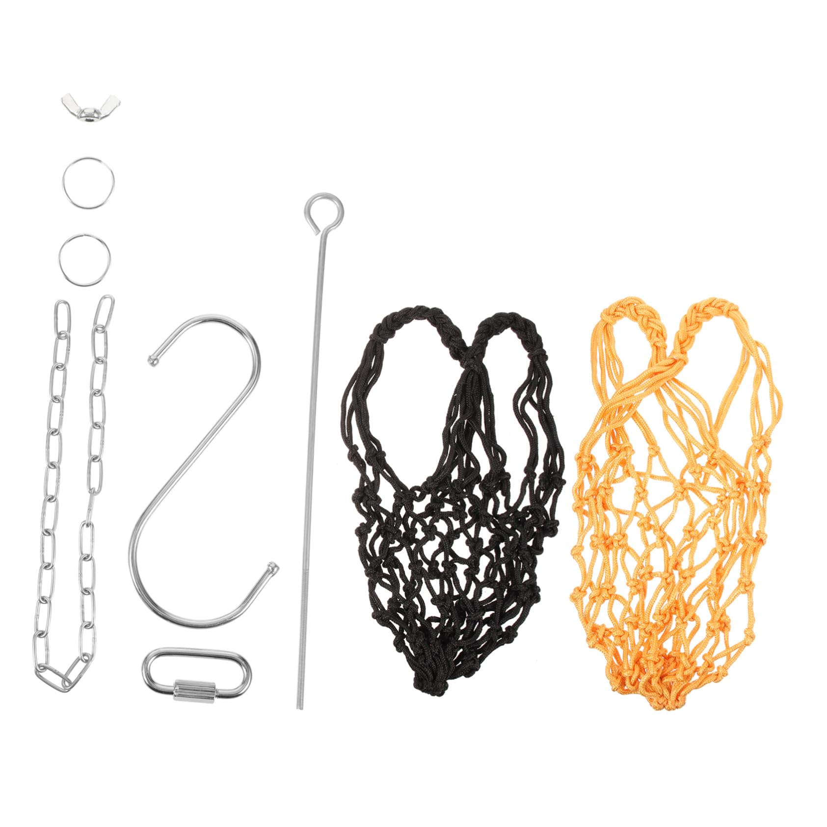 Jouets pour poulailler et filet d'alimentation suspendu pour jardin