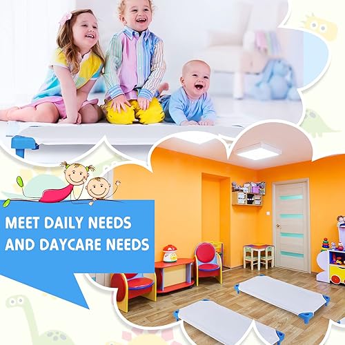 Miniatura 2 de Mixweer 50 sábanas de algodón puro natural para cuna, tela transpirable, color blanco, sábanas de cuna estándar para guardería, niños y