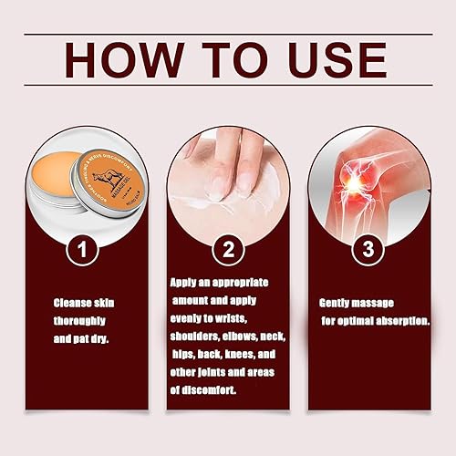 Miniatura 7 de Neuro Balm, crema calmante para articulaciones y músculos, bálsamo natural de apoyo para nervios y articulaciones, fórmula herbaria de acción rápida