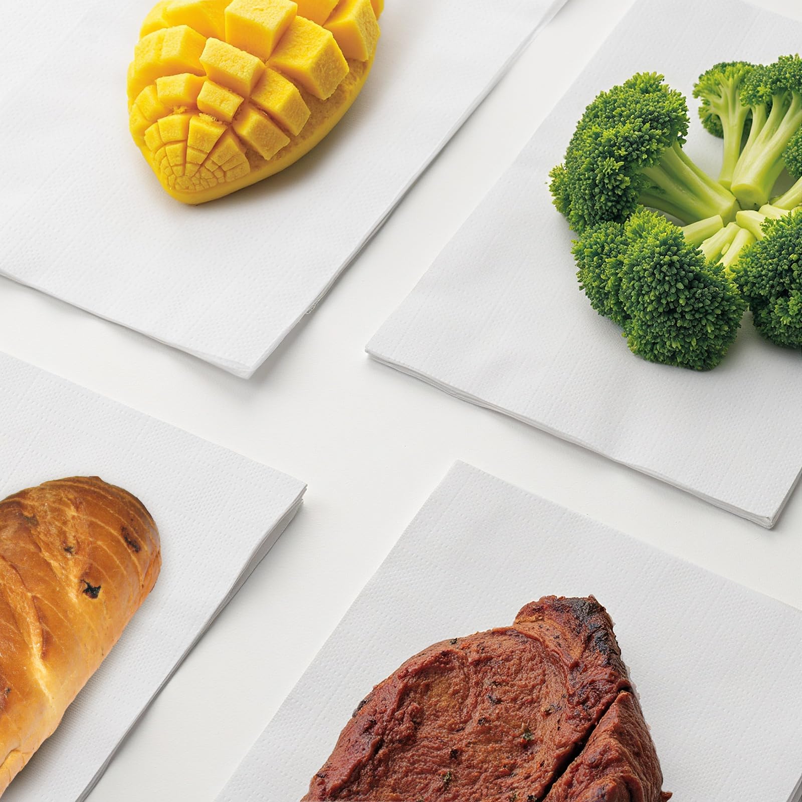 Toallas desechables de alta calidad para invitados, 200 servilletas de papel con tacto de lino, servilletas de baño suaves y absorbentes de 3 capas, elegantes toallas de mano blancas para
