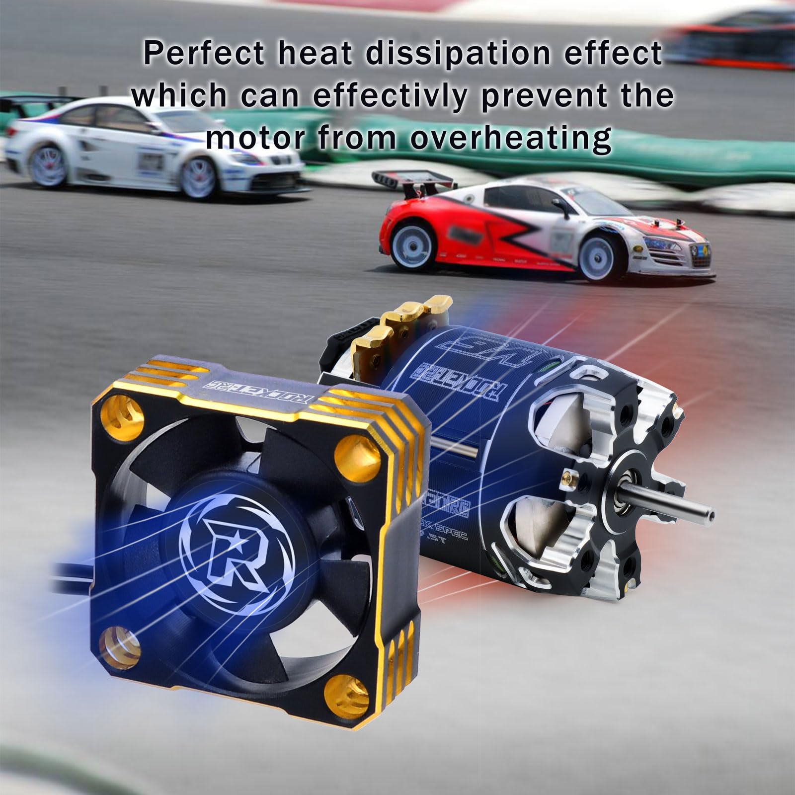 Snapklik.com : 30mm RC Motor Cooling Fan,28000RPM ESC Cooling Fan For 1 ...
