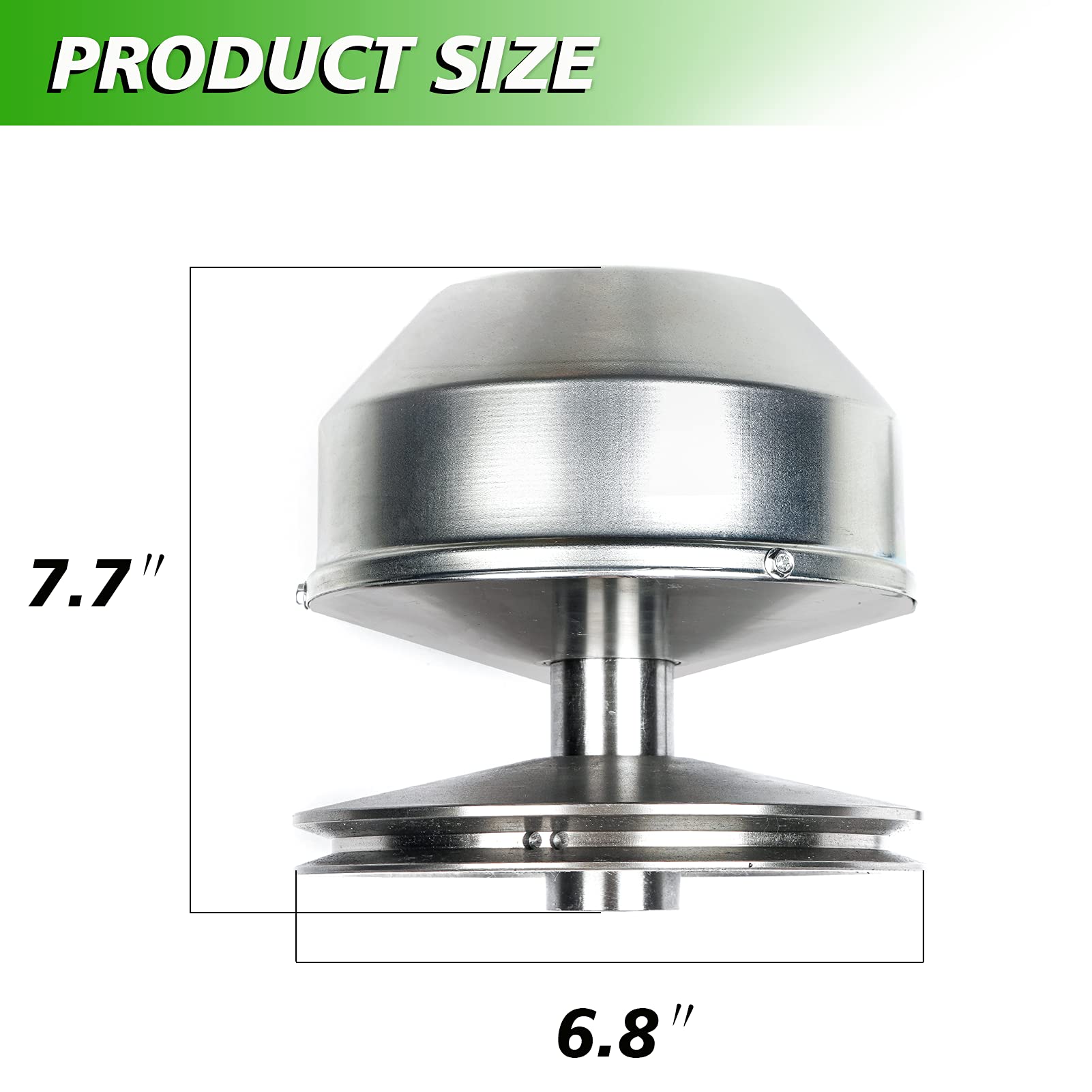 RYANSANS JN6-G6201-03 Primary Drive Clutch Compatible with 1985+ Yamaha G2 G8 G9 G14 G16 G22 4 Cycle Carts Gas Golf Cart Driven Clutch, Replaces JN6-G6201-04