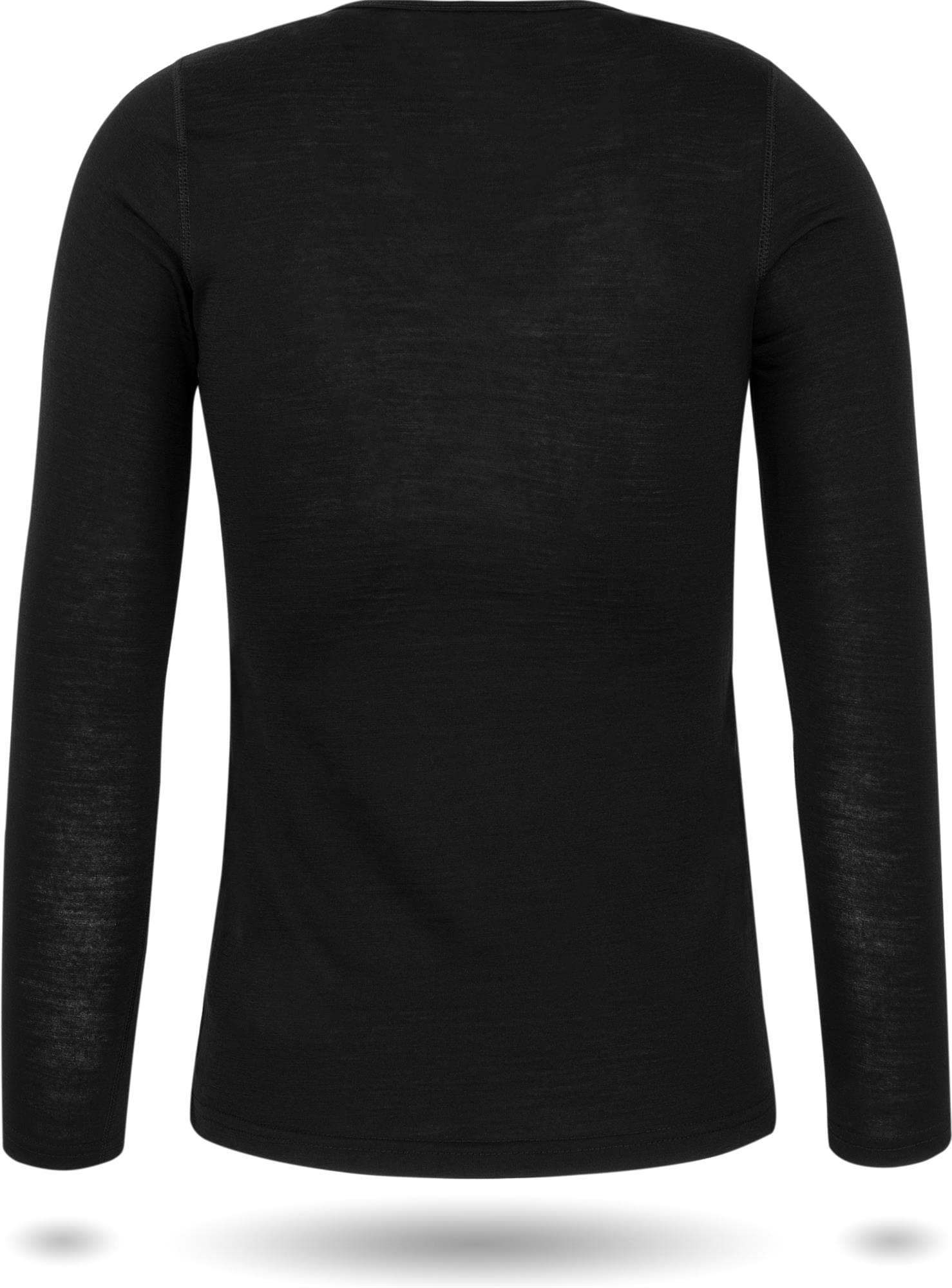 normani Damen Merino Unterwäsche-Set Garnitur (Langarmshirt Unterhemd und Unterhose) 100% Merinowolle Thermounterwäsche Ski-Funktionsunterwäsche